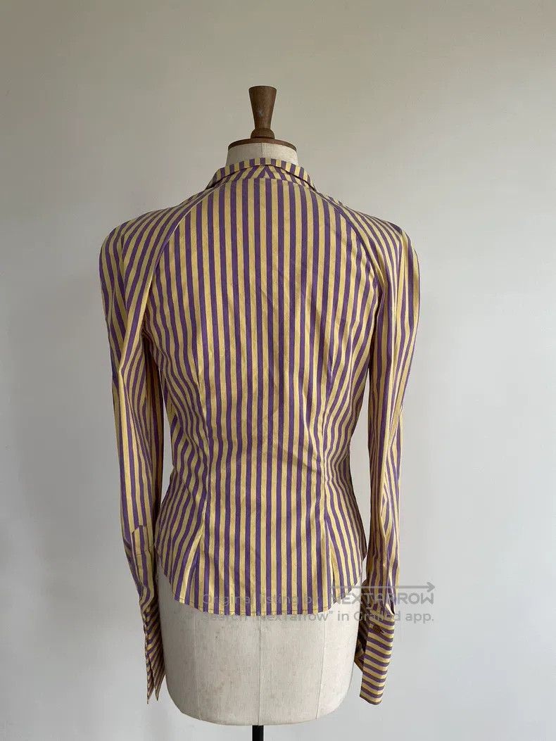 Vivienne Westwood Vivienne Westwood Vintage red label striped shirt Size M / US 6-8 / IT 42-44 - 3 Thumbnail