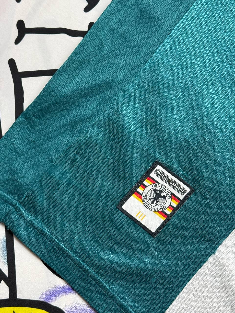 Adidas Adidas Germany Team Jersey Away football shirt 1998 Size US XXL / EU 58 / 5 - 9 Thumbnail