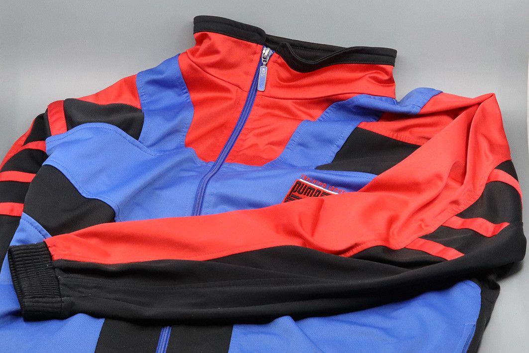 Puma Vintage Puma Track Jacket 90s Training League Zip Top Size US M / EU 48-50 / 2 - 10 Thumbnail