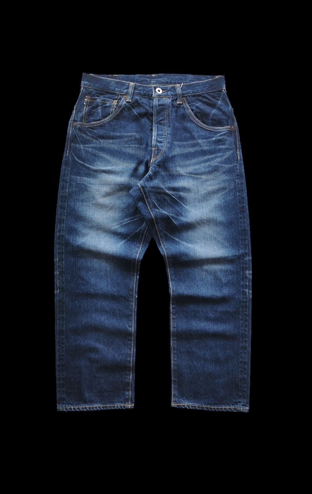 Self Edge DMG Cropped Selvedges Denim ( Size 29x33.5 ) Size US 29 - 6 Thumbnail