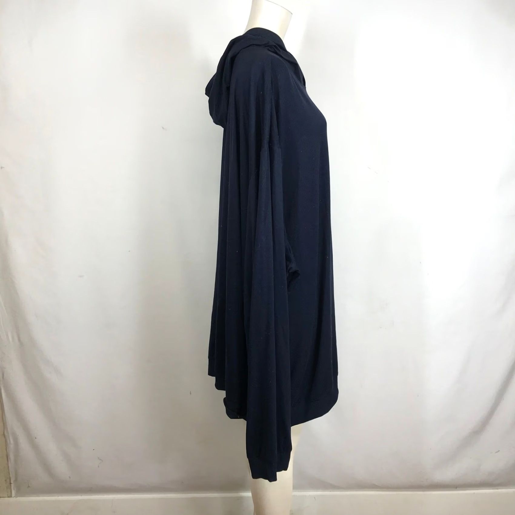SKIMS Skims Navy Blue Lightweight Hooded Long Sleeve Top Big 5X Mens Hooded Long Sleeve Lightweight Top Navy Blue 5X Size US XXL / EU 58 / 5 - 4 Thumbnail