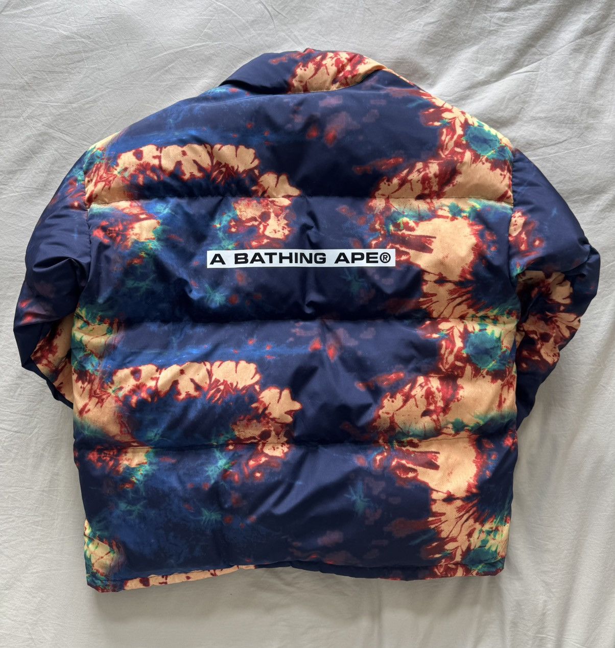 Bape BAPE Tie Dye Loose Fit Down Jacket Size US L / EU 52-54 / 3 - 3 Thumbnail