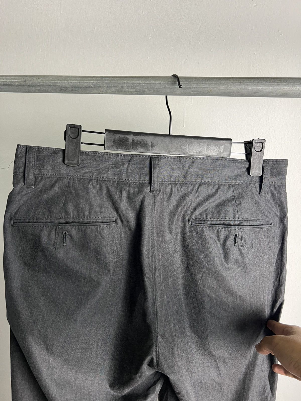 Helmut Lang Helmut Lang Seersucker Elastane Pants Size US 32 / EU 48 - 8 Thumbnail