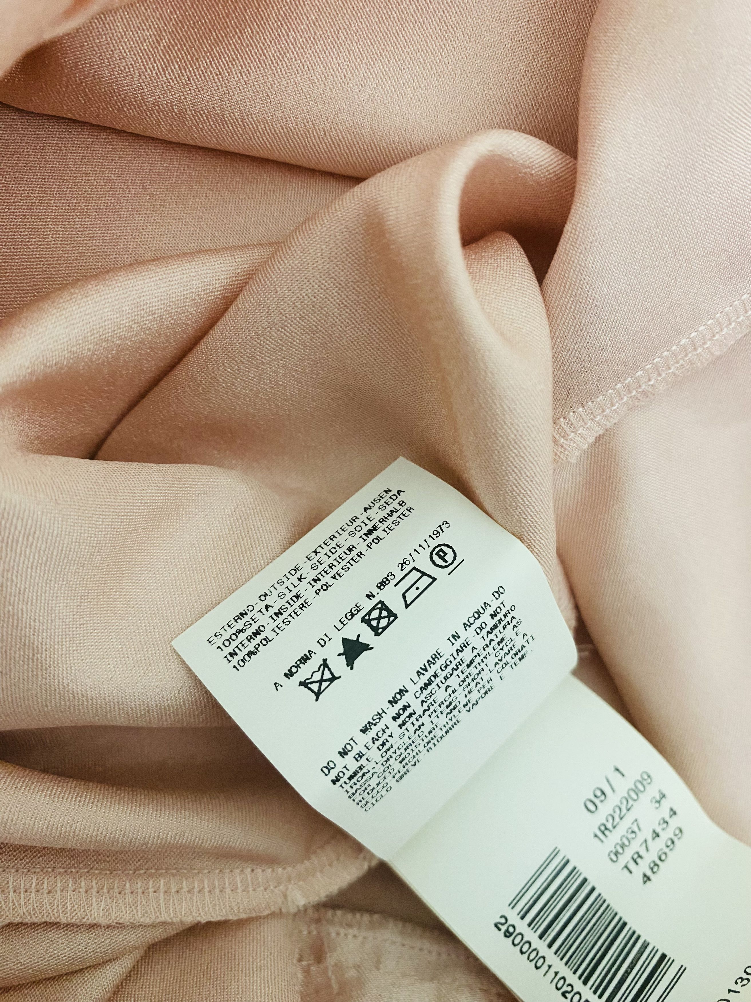 John Galliano John Galliano Pink Rose Silk Slip Mini Midi Dress - XS Size XS / US 0-2 / IT 36-38 - 9 Thumbnail