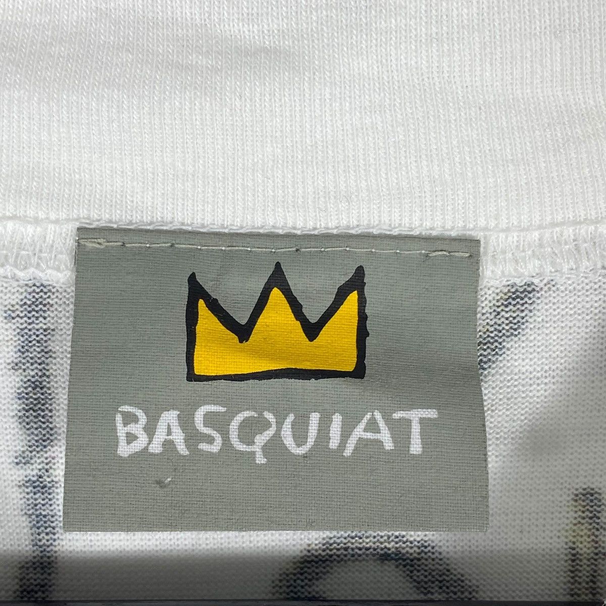 Jean-Michel Basquiat × Vintage Vintage 1997 Jean Michel Basquiat T Shirt Size US XL / EU 56 / 4 - 11 Thumbnail