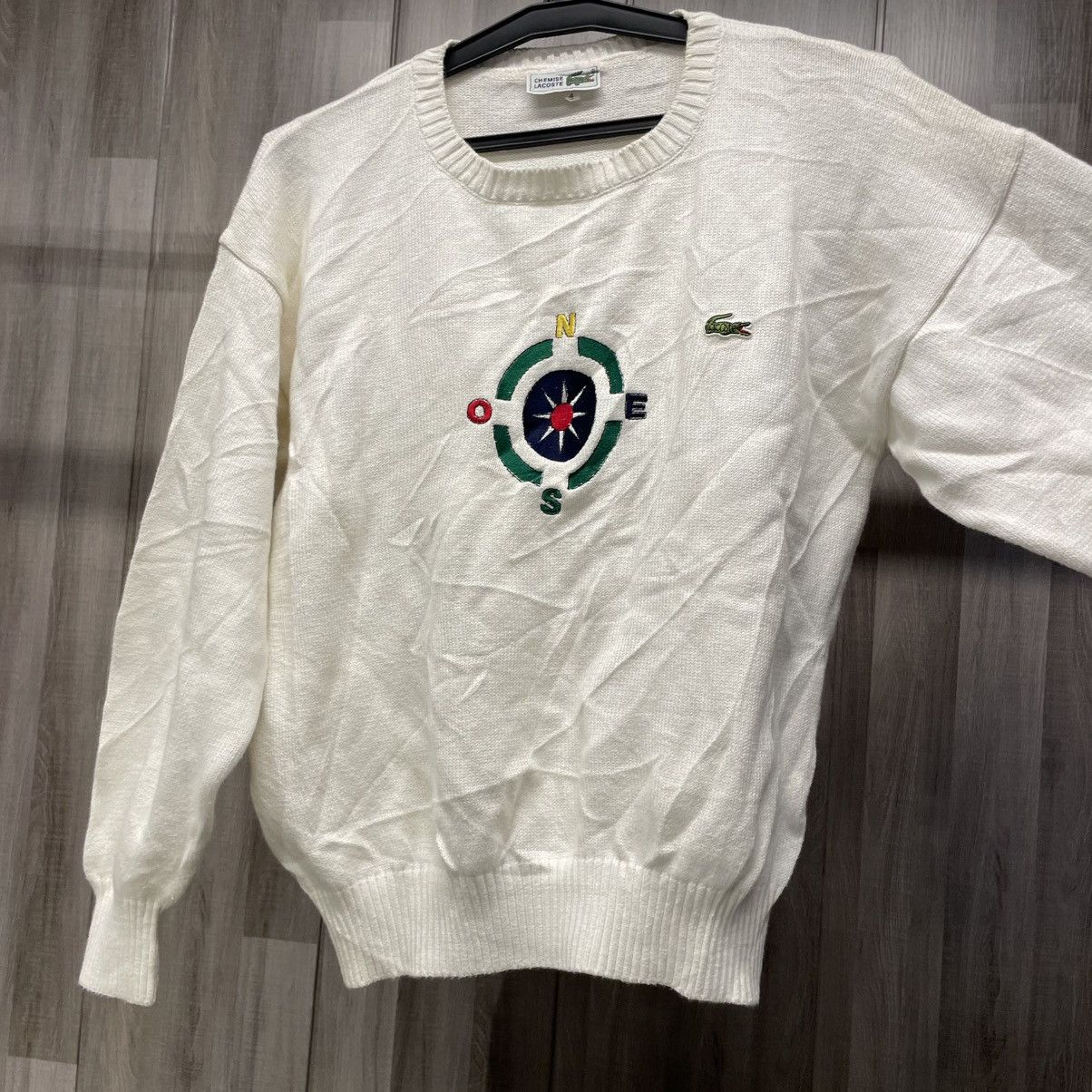 Lacoste Vintage Chemise Lacoste Sweater Size US L / EU 52-54 / 3 - 12 Thumbnail