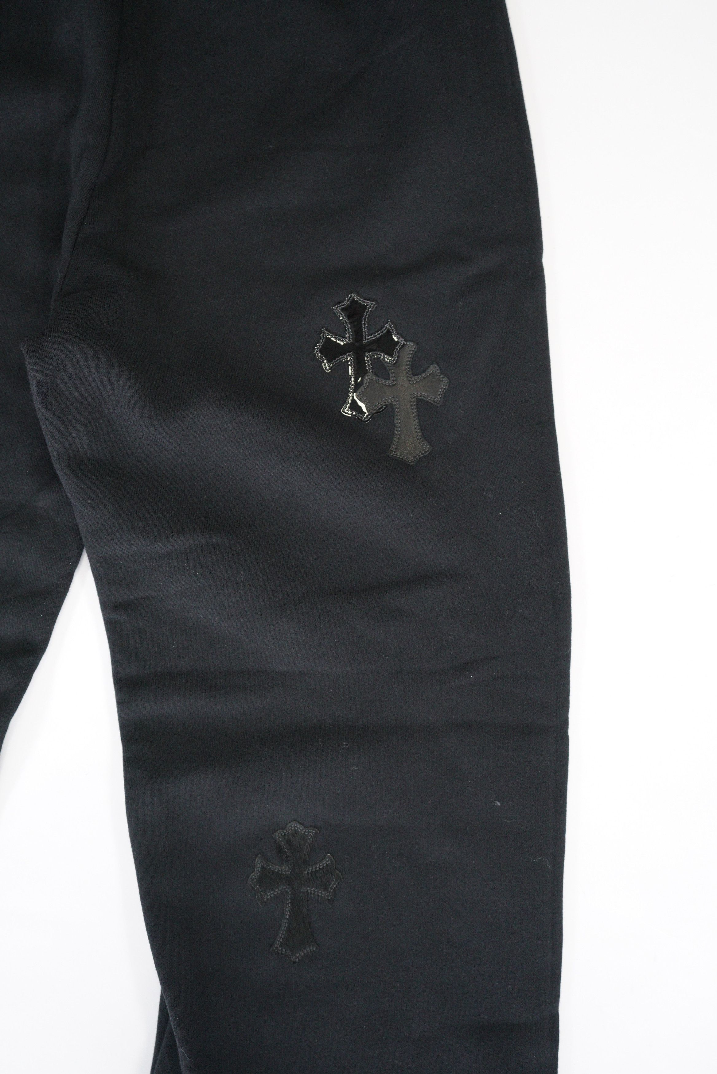 Chrome Hearts Chrome Hearts Black Cross Patch Sweatpants Size US 32 / EU 48 - 8 Thumbnail