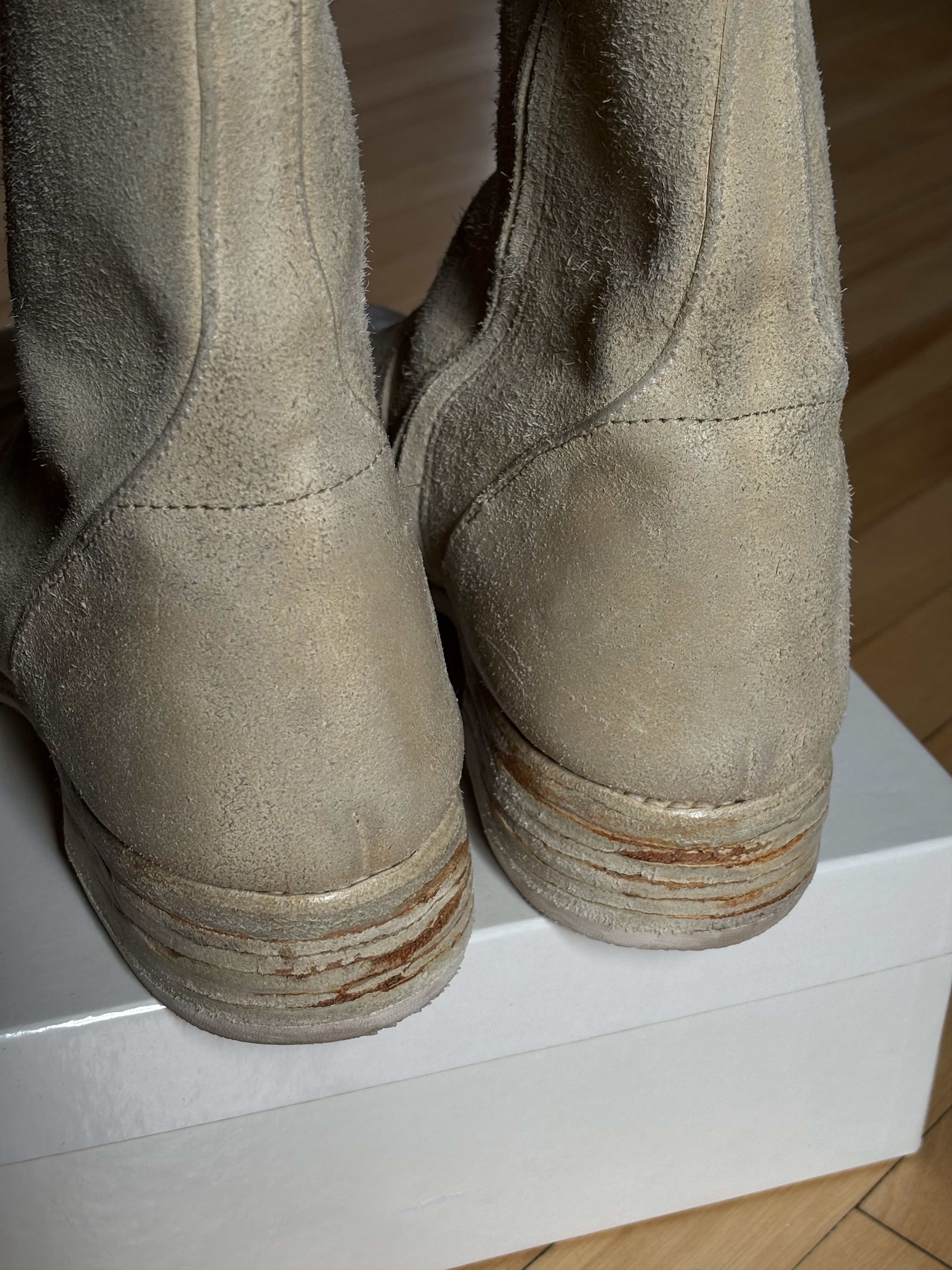 Carol Christian Poell CCP Side Zip “Safe” boots Size US 11 / EU 44 - 3 Thumbnail