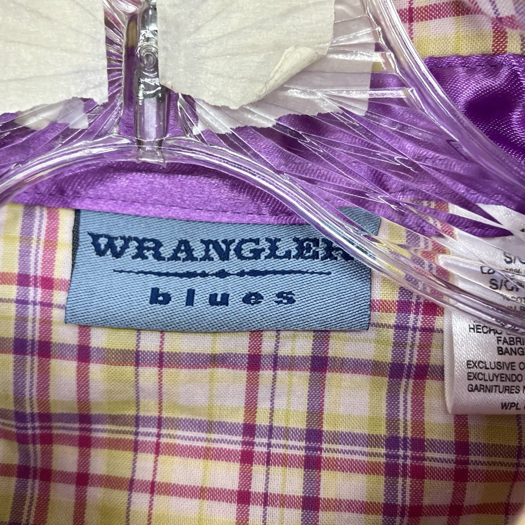Wrangler Women’s Wrangler Western Pearl Snap Shirt Small Pink Plaid Cotton Casual Short Sleeve 90s Western Women Size S / US 4 / IT 40 - 4 Thumbnail