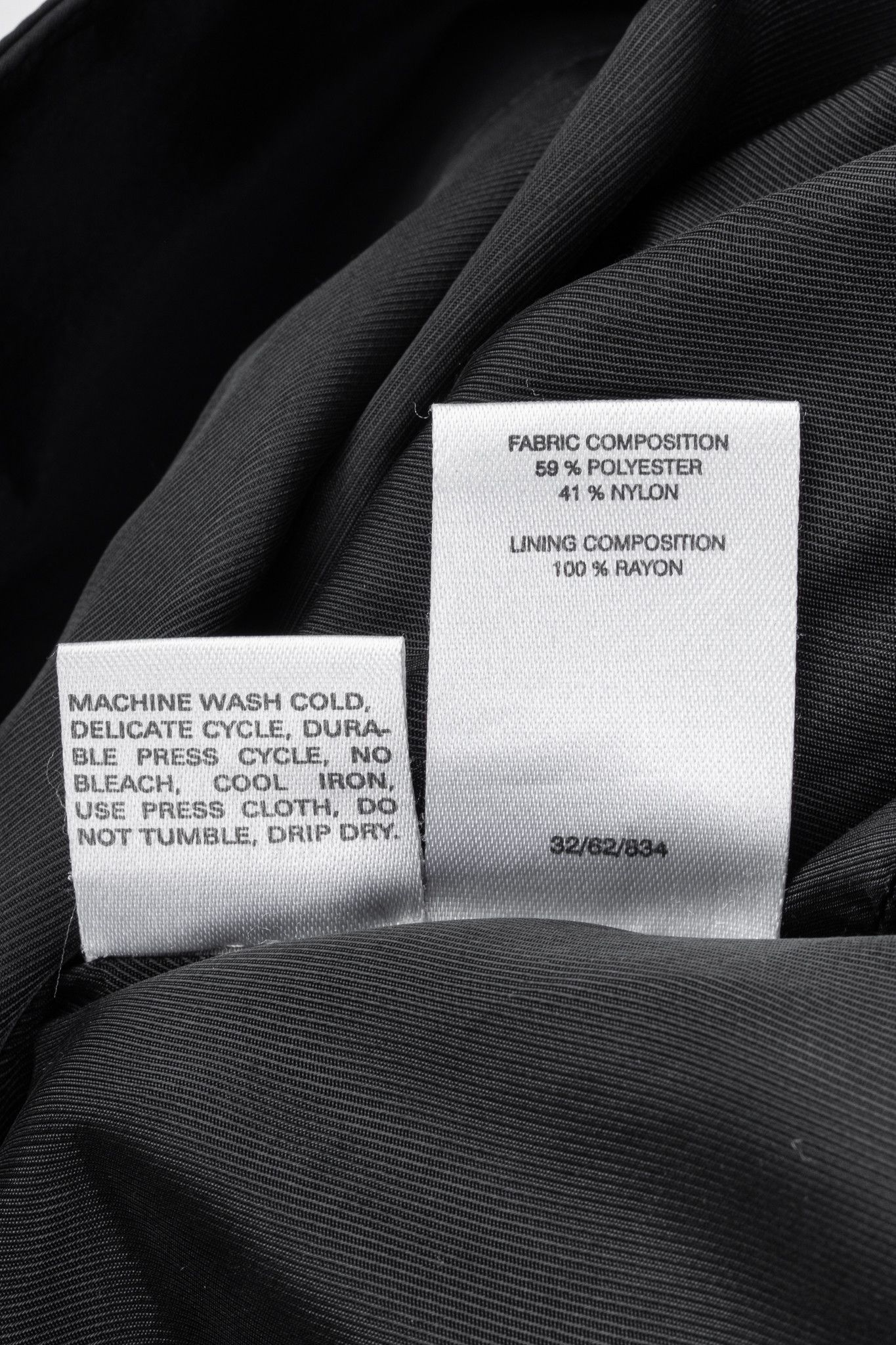 Max Mara Max Mara Black Nylon-Blend Taffeta Mac Coat Size XS / US 0-2 / IT 36-38 - 10 Thumbnail