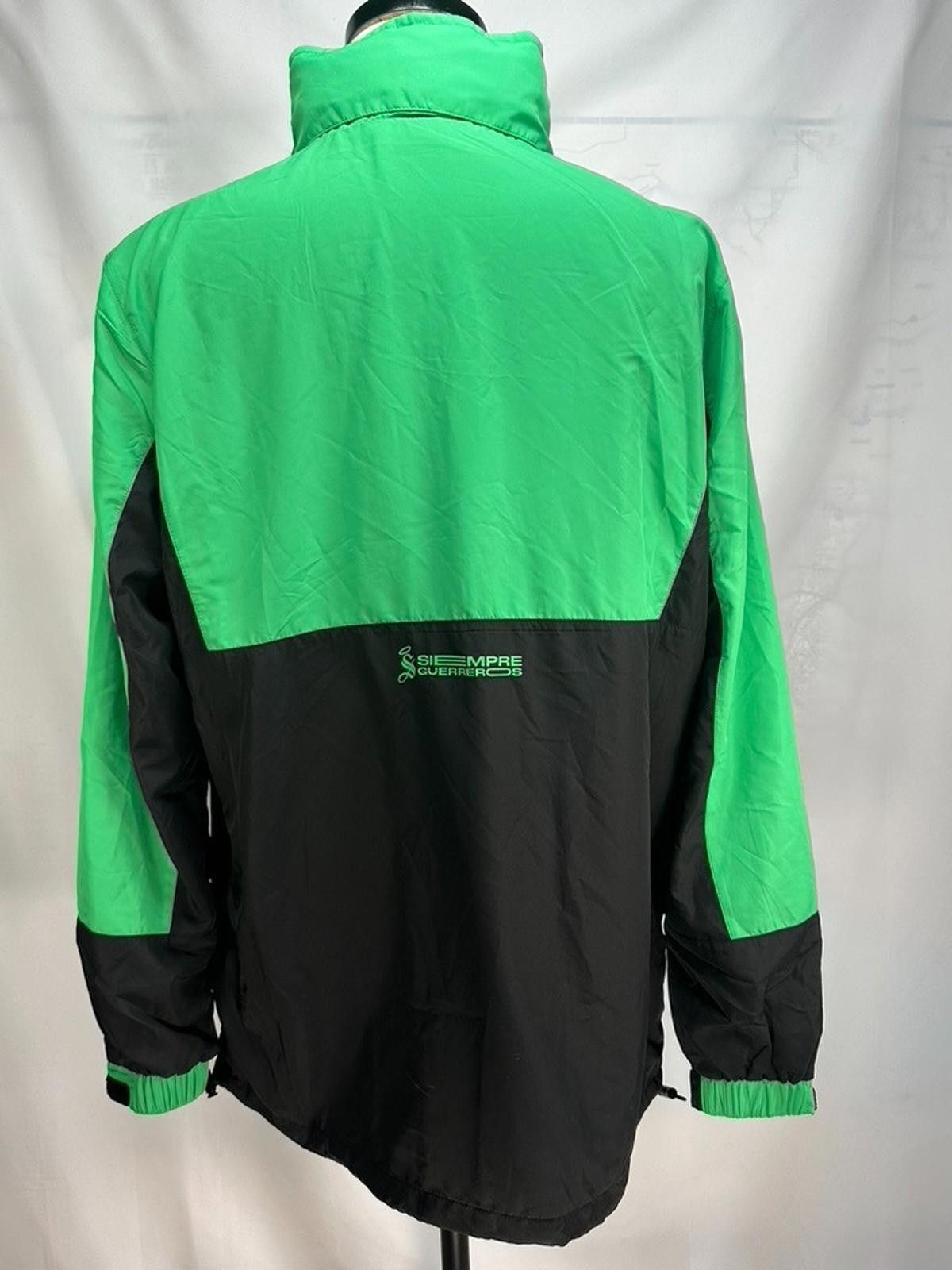 Jean Charles De Castelbajac Club Santos Laguna Siempre Guerreros 1/2 Zip Coat Green S Size ONE SIZE - 2 Thumbnail