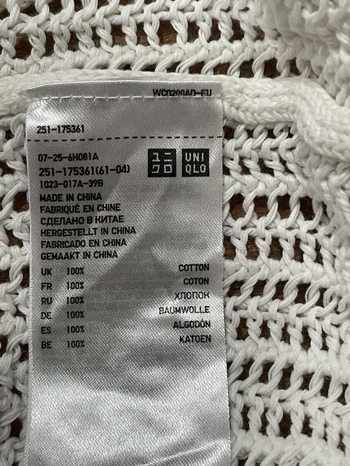 Lemaire × Uniqlo Uniqlo and Lemaire fishnet Size L / US 10 / IT 46 - 4 Thumbnail