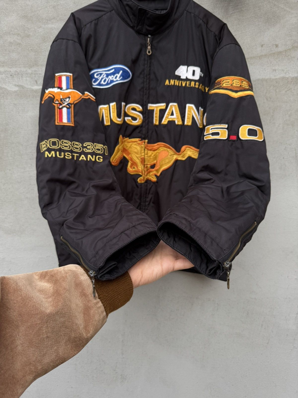 JH Design ARCHIVAL! 🏇Ford Mustang 40TH Anniversary Limited Jacket Size US L / EU 52-54 / 3 - 11 Thumbnail
