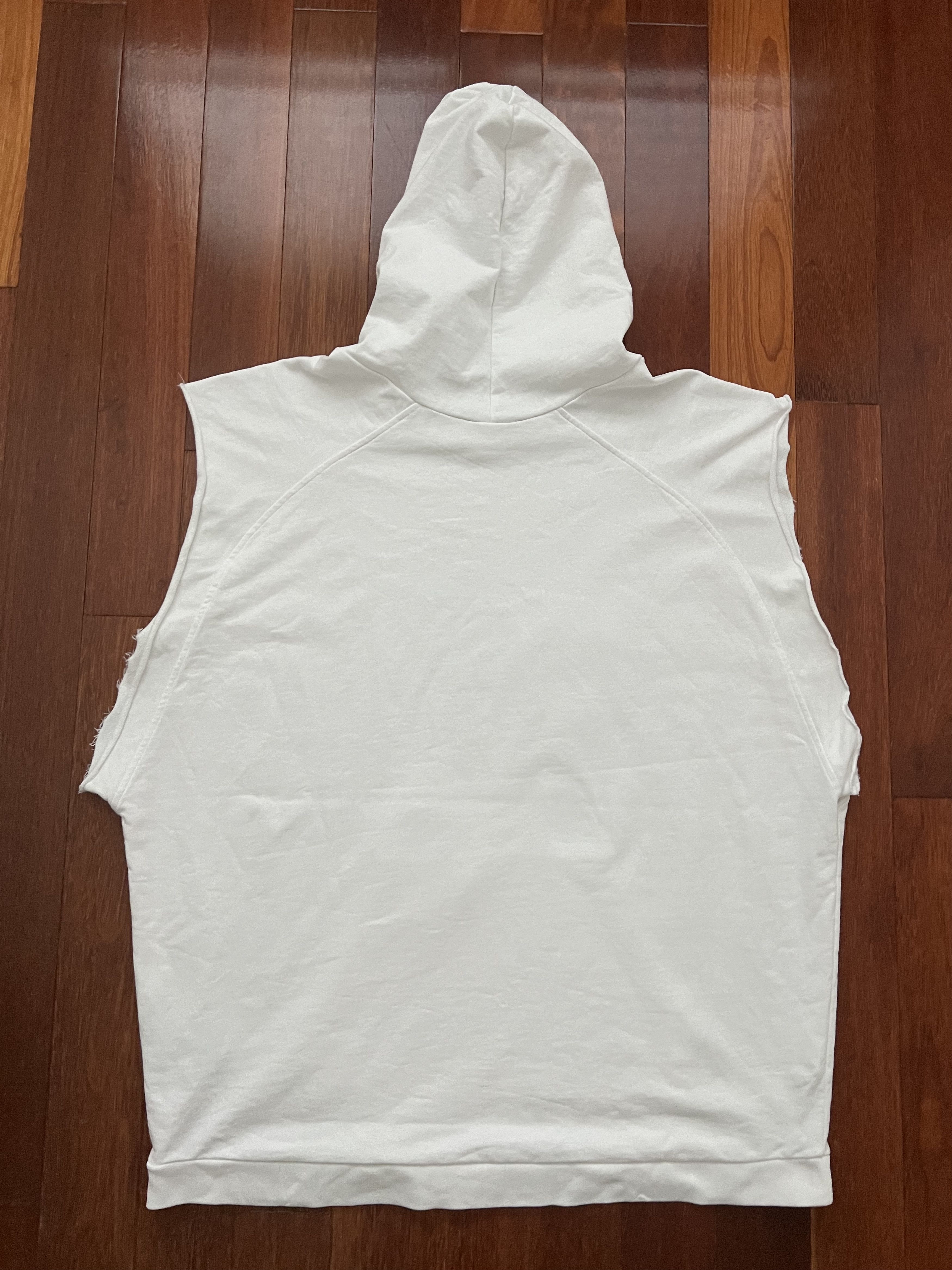 Raf Simons 💚 SS21 Raf Simons Teenage Dreams Sleeveless Hoodie Size US L / EU 52-54 / 3 - 2 Thumbnail