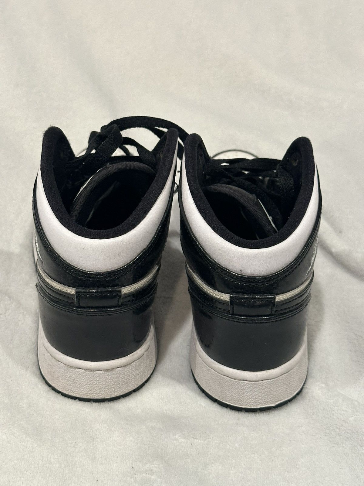 Nike Nike Jordan 1 Mid - All Star Carbon Fiber (GS) Size US 5.5 / IT 35.5 - 4 Thumbnail