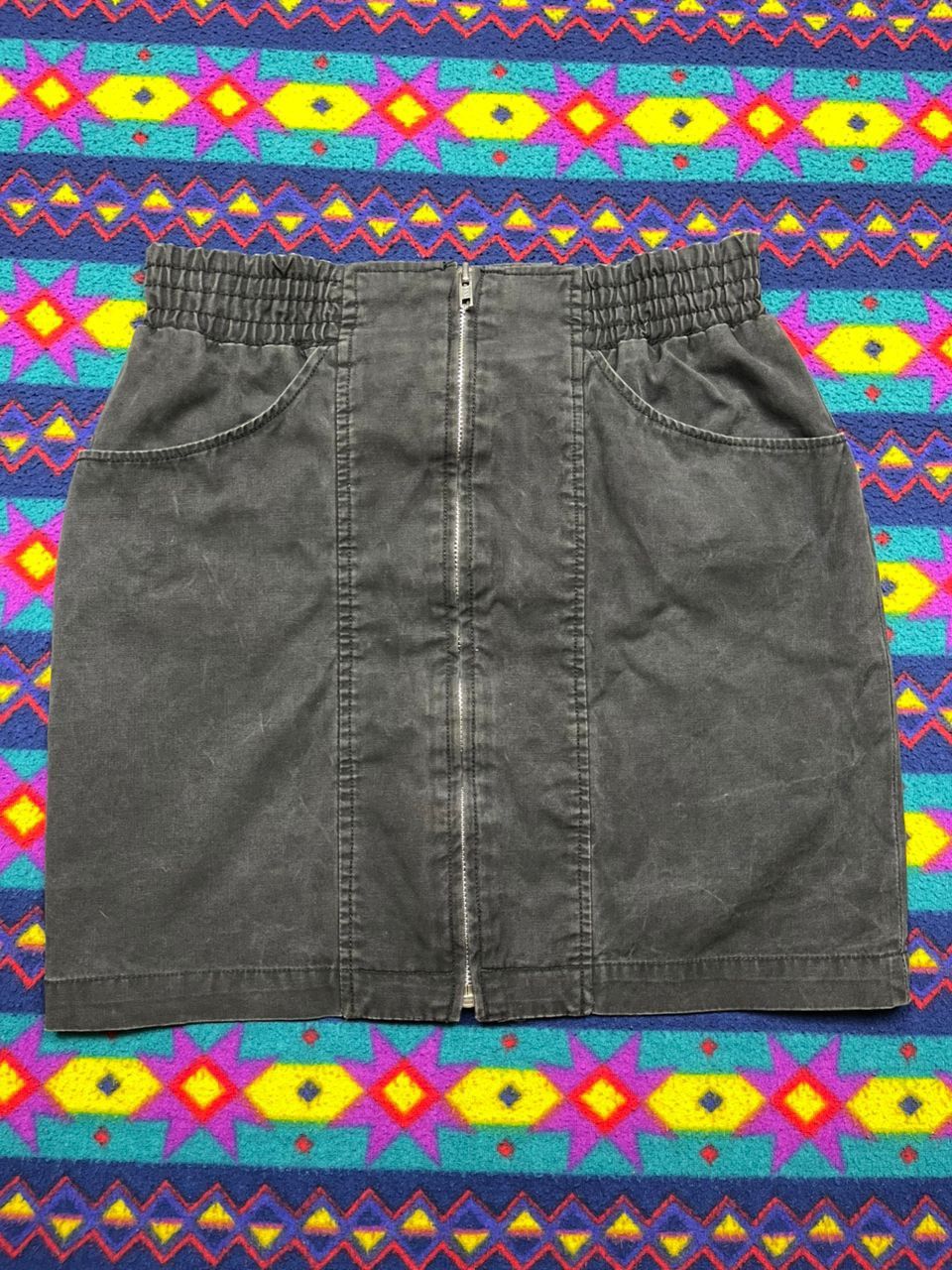 Designer × Hysteric Glamour × Japanese Brand Hysteric Glamour Denim Mini Skirt Size 30" / US 8 / IT 44 - 1 Thumbnail