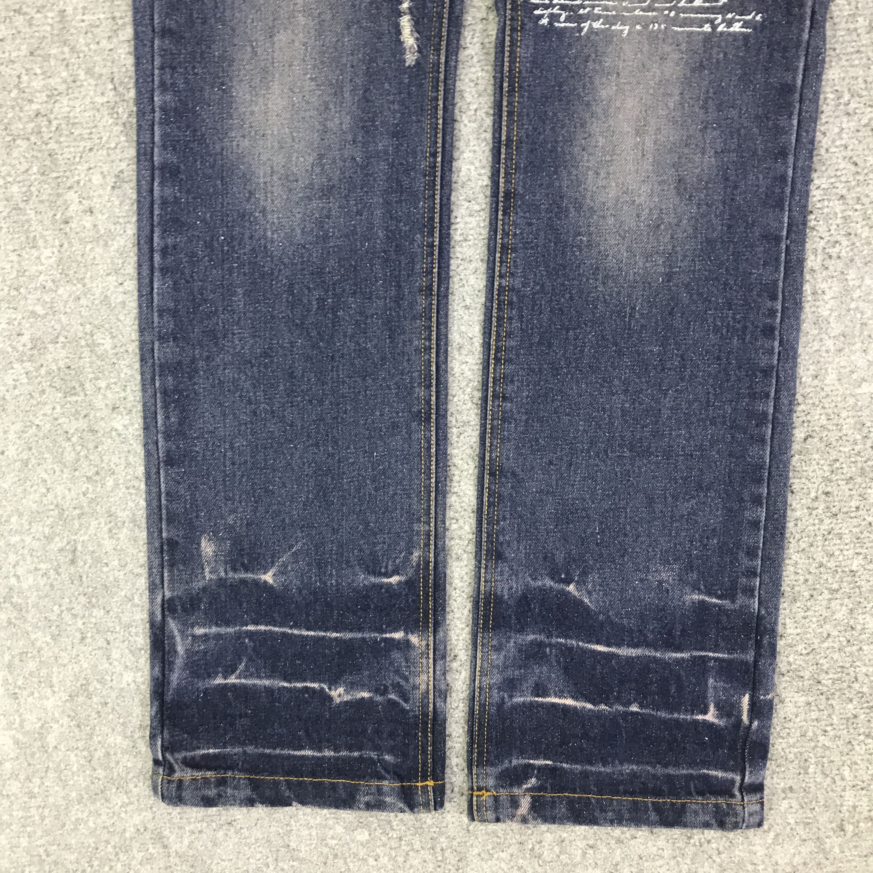 In The Attic IN THE ATTIC JAPAN PUNK DENIM PANTS K118B14 Size US 30 / EU 46 - 3 Thumbnail