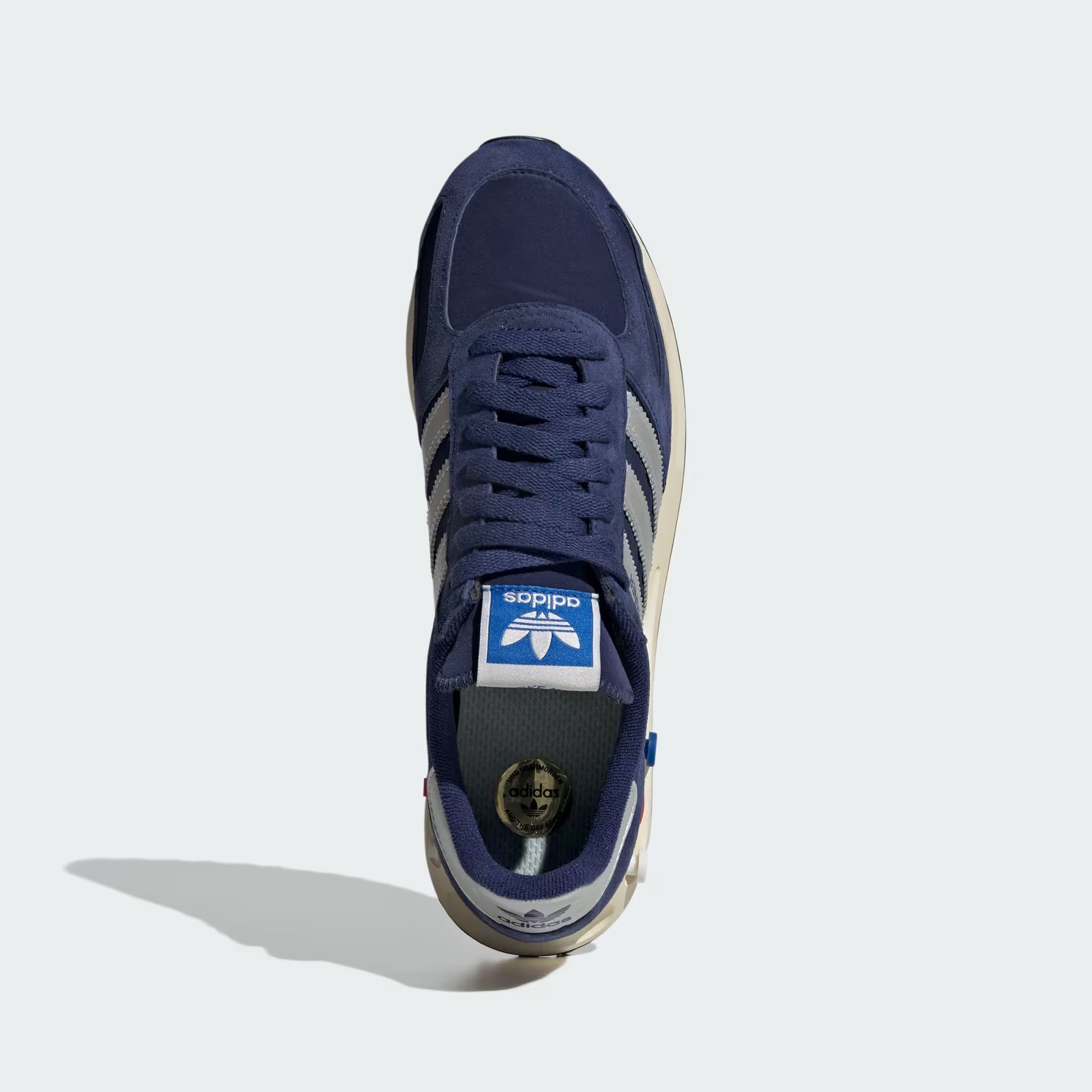 Adidas o1mle0426 LA Trainers Low-Top Sneakers in Dark Blue Size US 12.5 / EU 45-46 - 2 Thumbnail