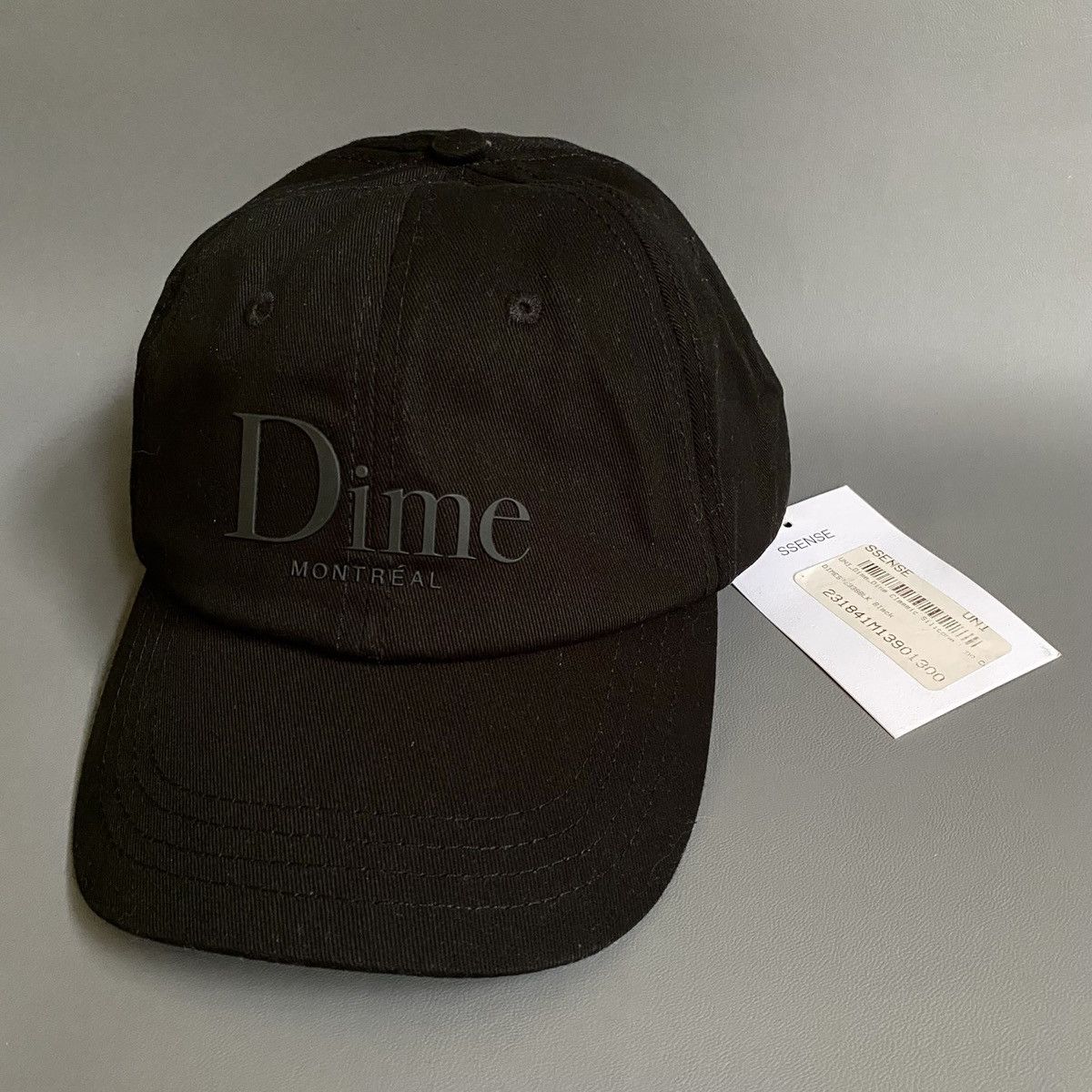 Dime Dime MTL Classic Black Cap Size ONE SIZE - 1 Thumbnail
