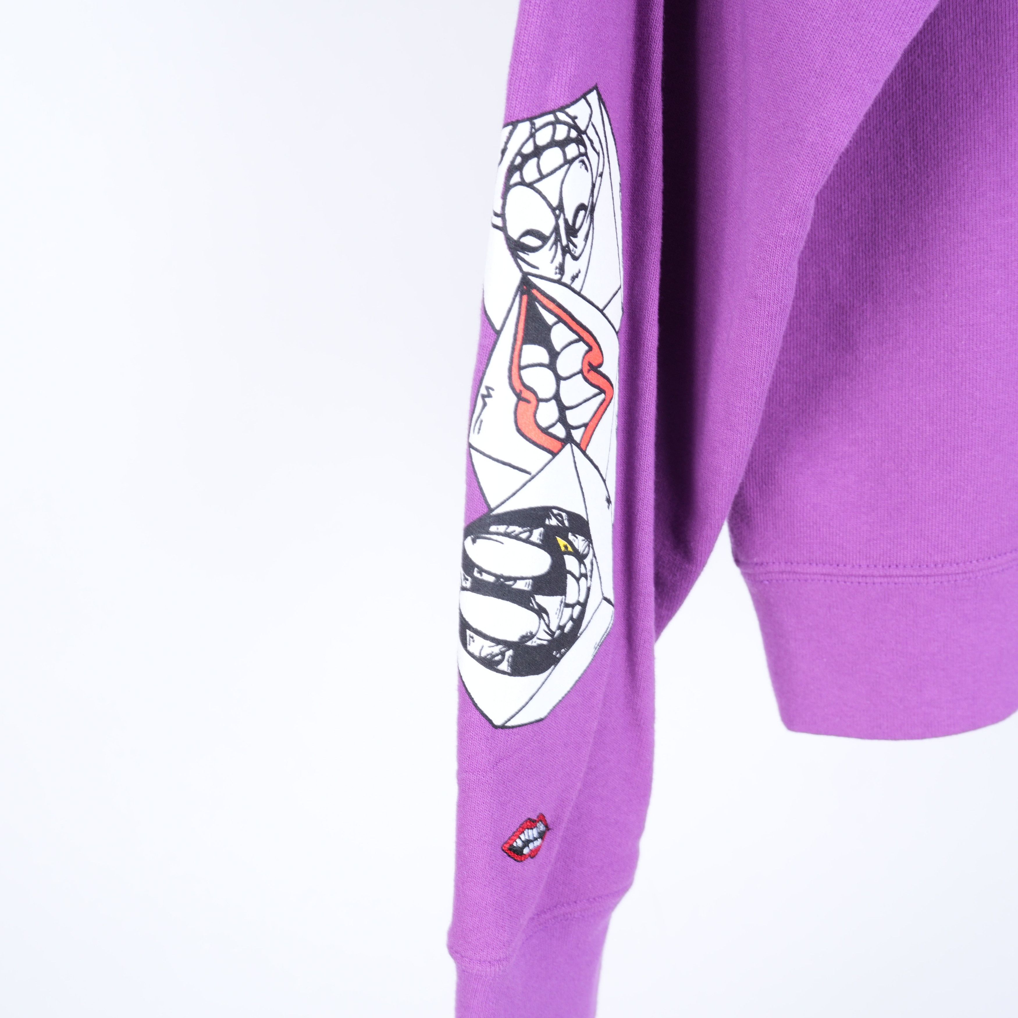 Chrome Hearts CHROME HEARTS MATTY BOY PURPLE 'I WANT MORE NOT LESS' CREWNE Size US M / EU 48-50 / 2 - 3 Thumbnail
