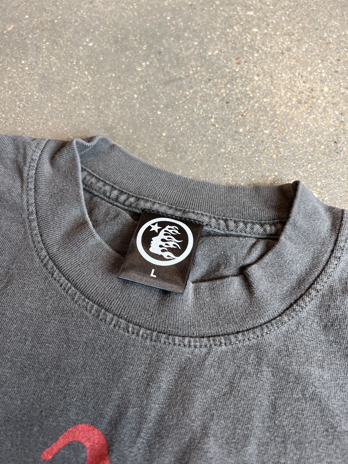 HELLSTAR Hellstar Jesus Tee Faded Black Size US L / EU 52-54 / 3 - 3 Thumbnail