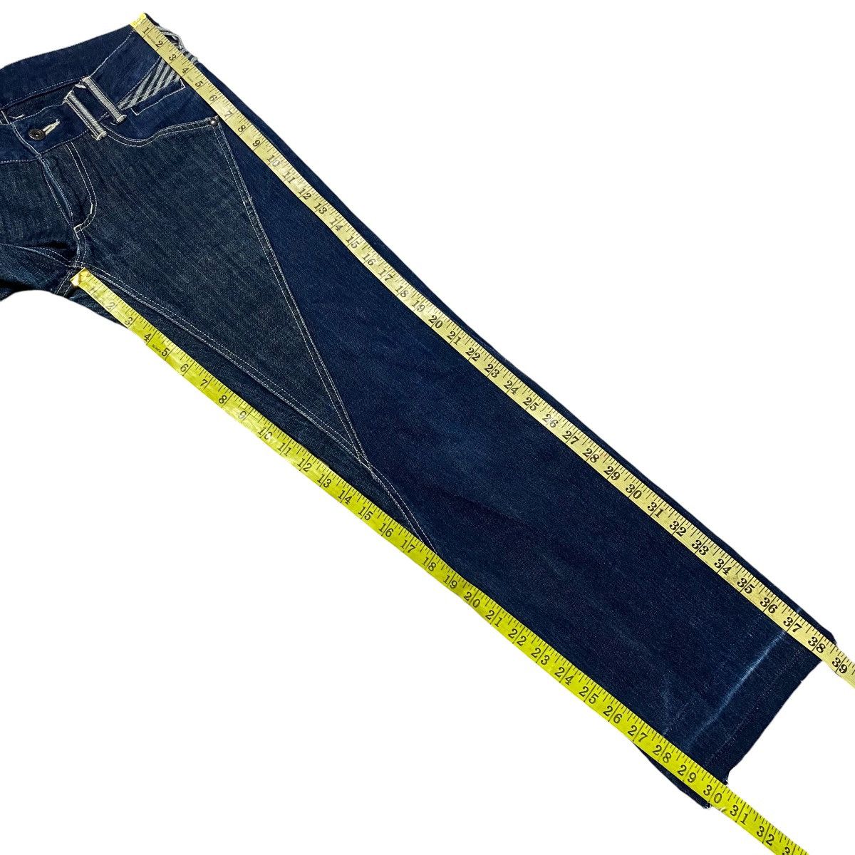 Japanese Brand Tetei Kessler Denim Hybrid Jeans Size US 30 / EU 46 - 16 Thumbnail