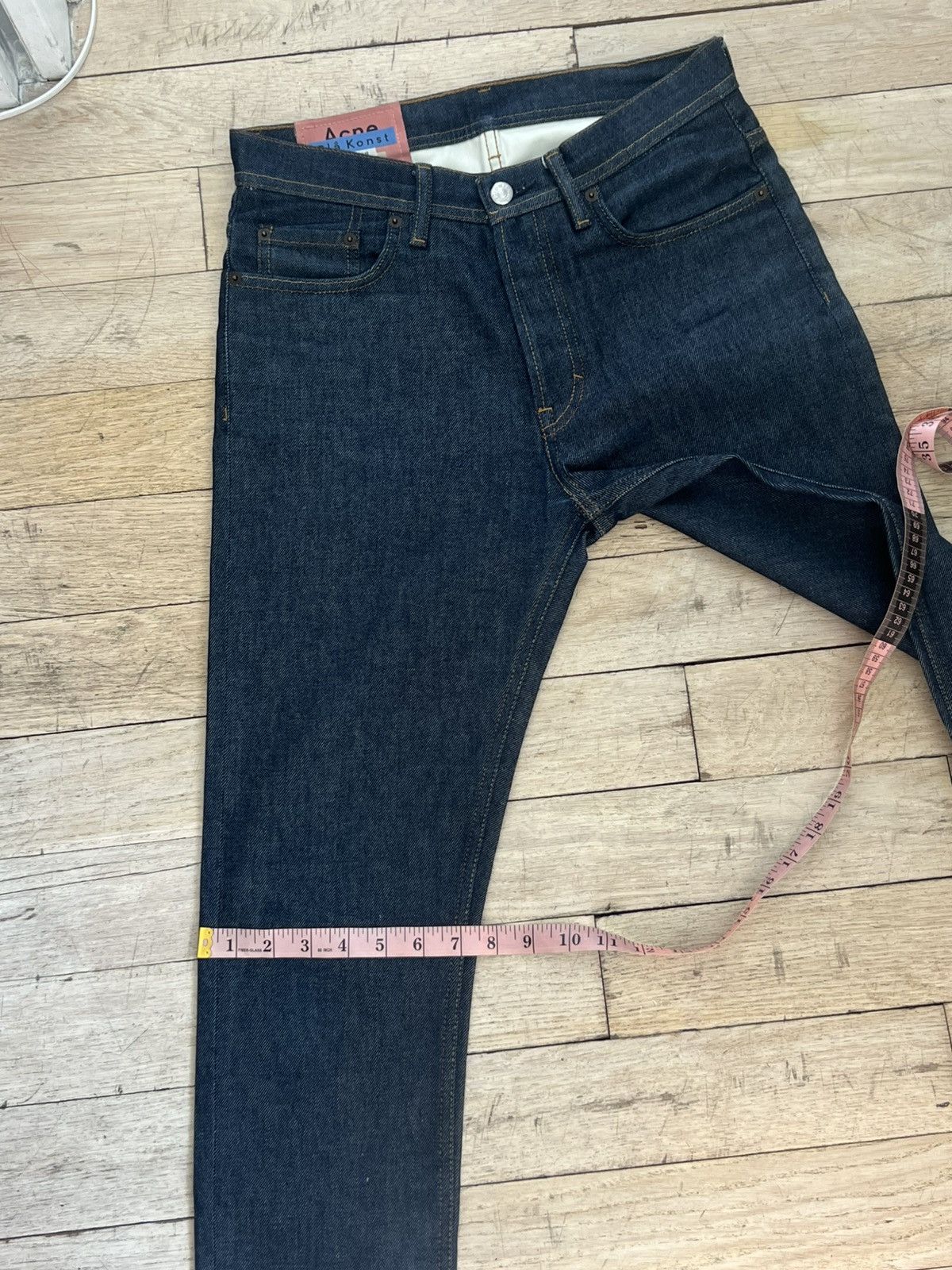 Acne Studios Acne Studios - River Indigo Jeans (29/32) Size US 29 - 18 Thumbnail