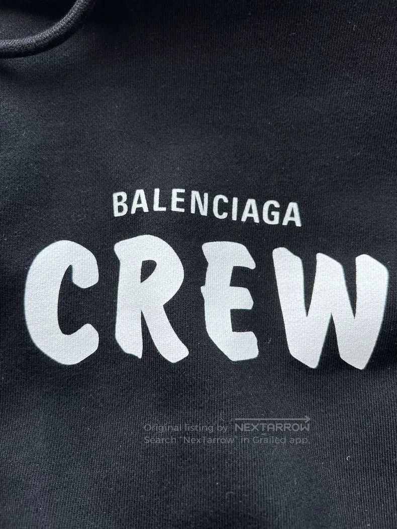 Balenciaga Balenciaga Crew Hoodie, Size XS Size US XS / EU 42 / 0 - 5 Thumbnail