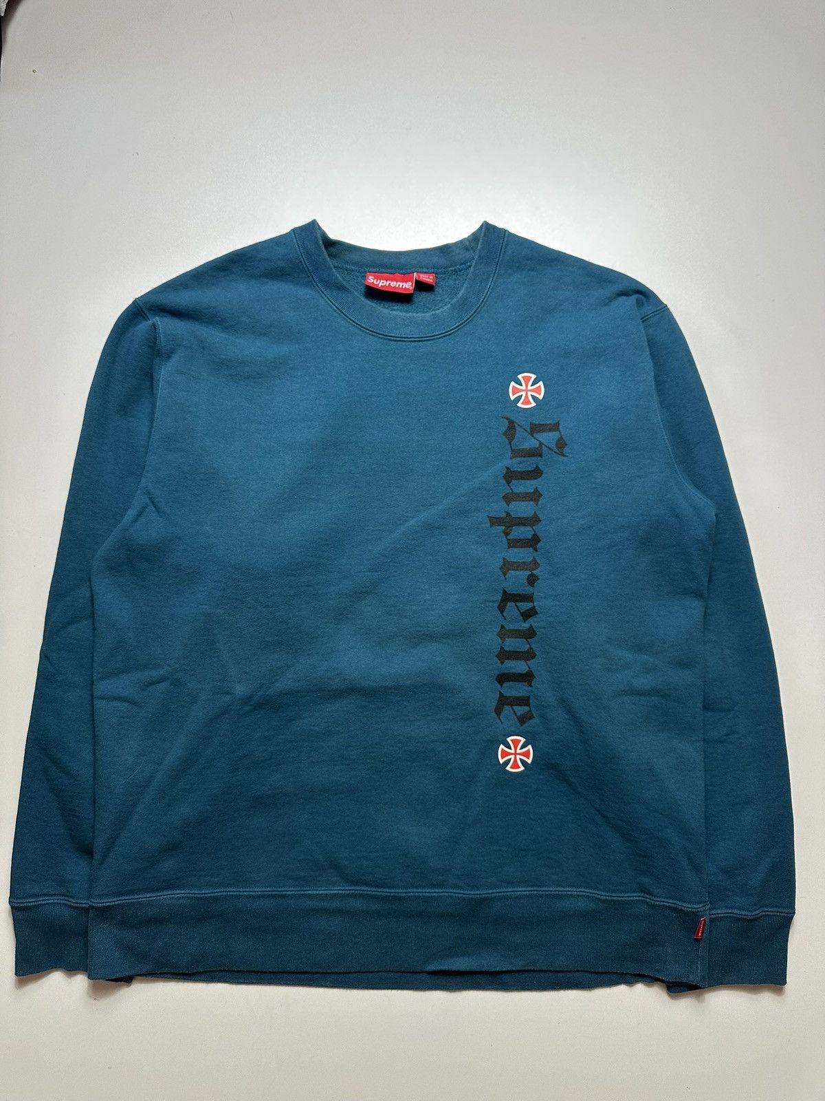 Independent Truck Co. × Supreme Supreme x Independent Crewneck Size US XL / EU 56 / 4 - 1 Thumbnail