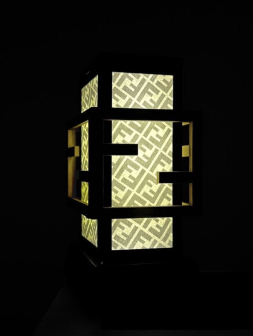Fendi Fendi VIP FF logo Lantern table lamp home decor Size ONE SIZE - 4 Thumbnail