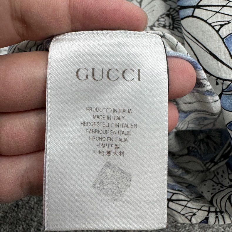 Gucci Gucci Size 41 Floral full-print shirt 2505-Nextarrow Size S / US 4 / IT 40 - 3 Thumbnail