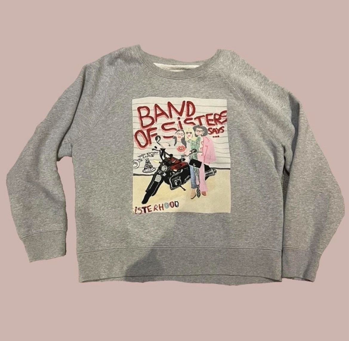 Zadig & Voltaire Z&V x Band of Sisters: Sisterhood is Powerful crewneck Size M / US 6-8 / IT 42-44 - 1 Thumbnail