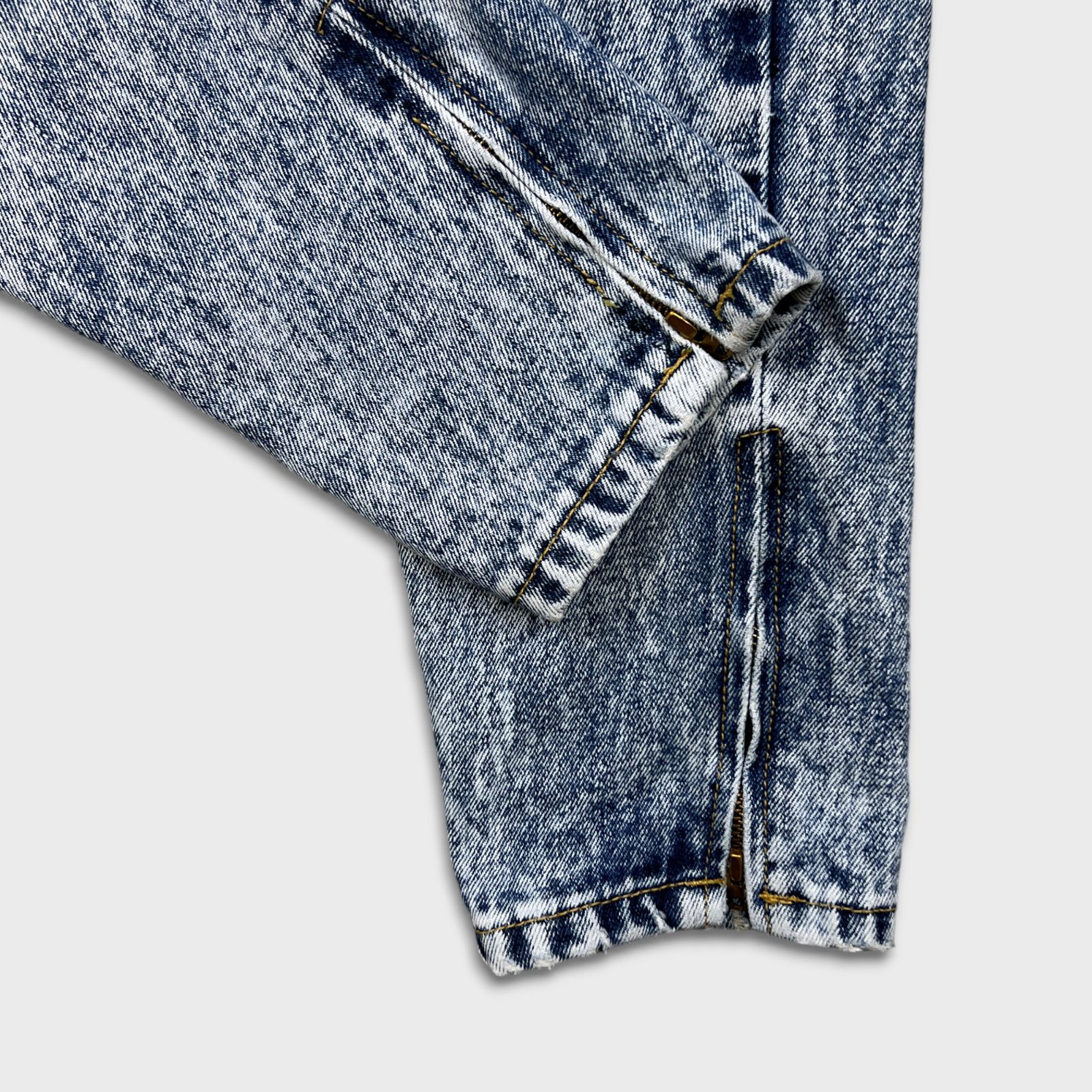 Guess × Vintage VTG Guess Jeans 26x26 Marciano USA Acid Wash Taper 90s Pants Size 26" / US 2 / IT 38 - 8 Thumbnail