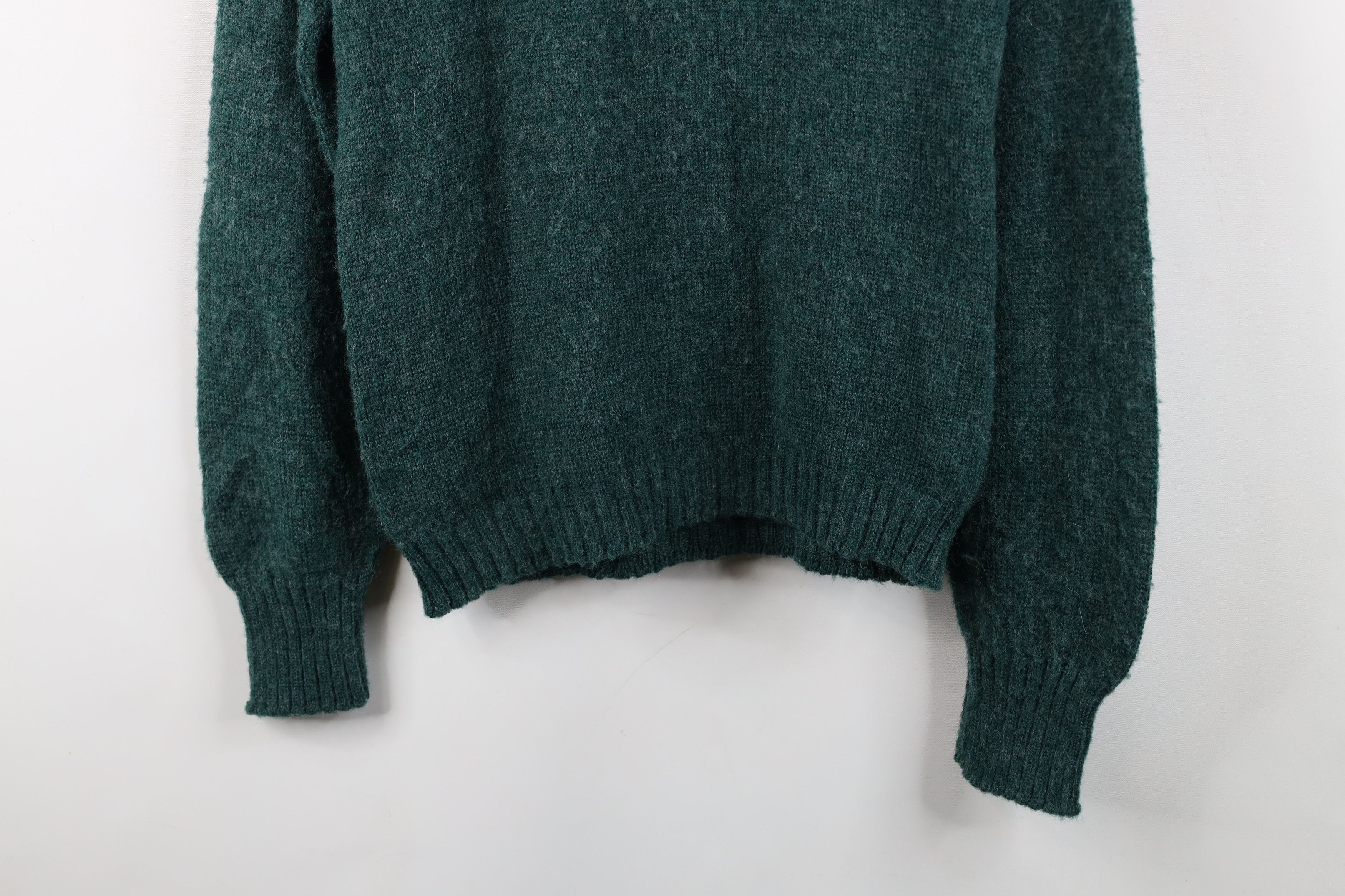 Vintage Vintage 60s 70s Streetwear Crewneck Sweater Green USA Size US S / EU 44-46 / 1 - 3 Thumbnail
