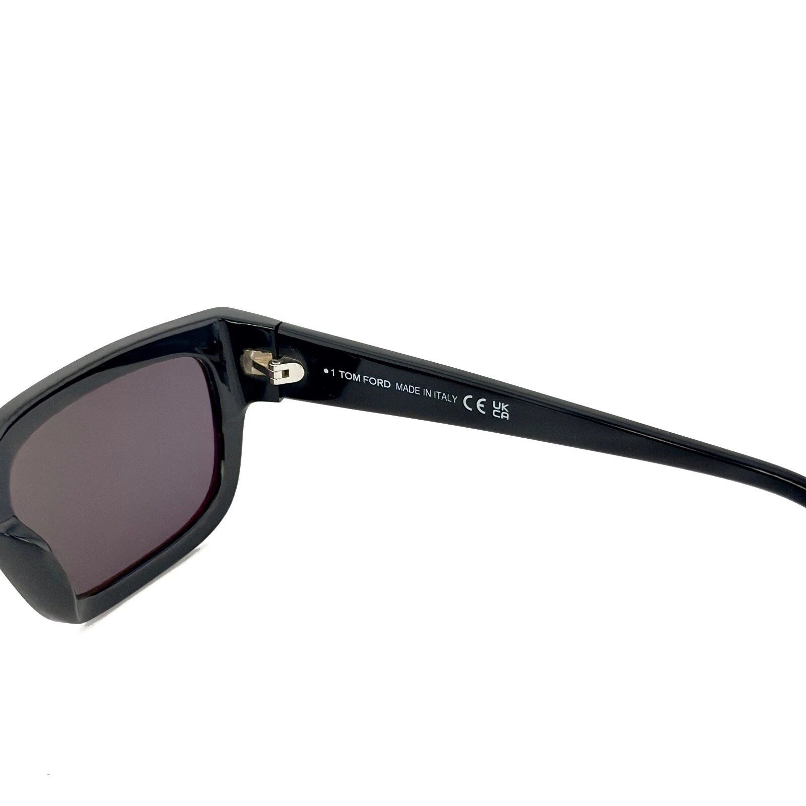 Tom Ford TOM FORD Ezra TF1075 01A Black Sunglasses 1075 FT1075 Size ONE SIZE - 3 Thumbnail