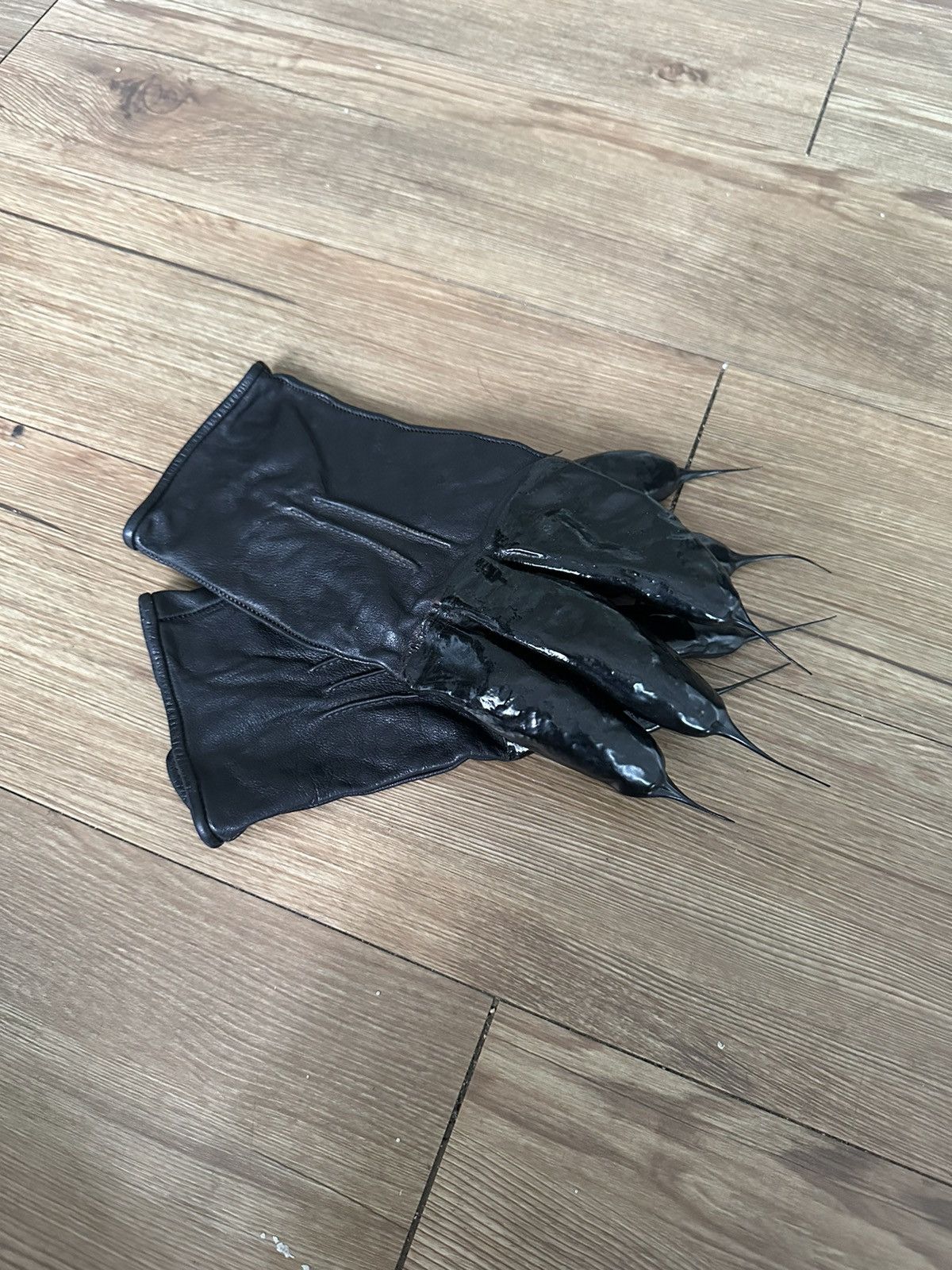 Carol Christian Poell Carol Christian Poell Drip Gloves AM/2459 ROOMS-PTC/10 Size 46 - 8 Thumbnail