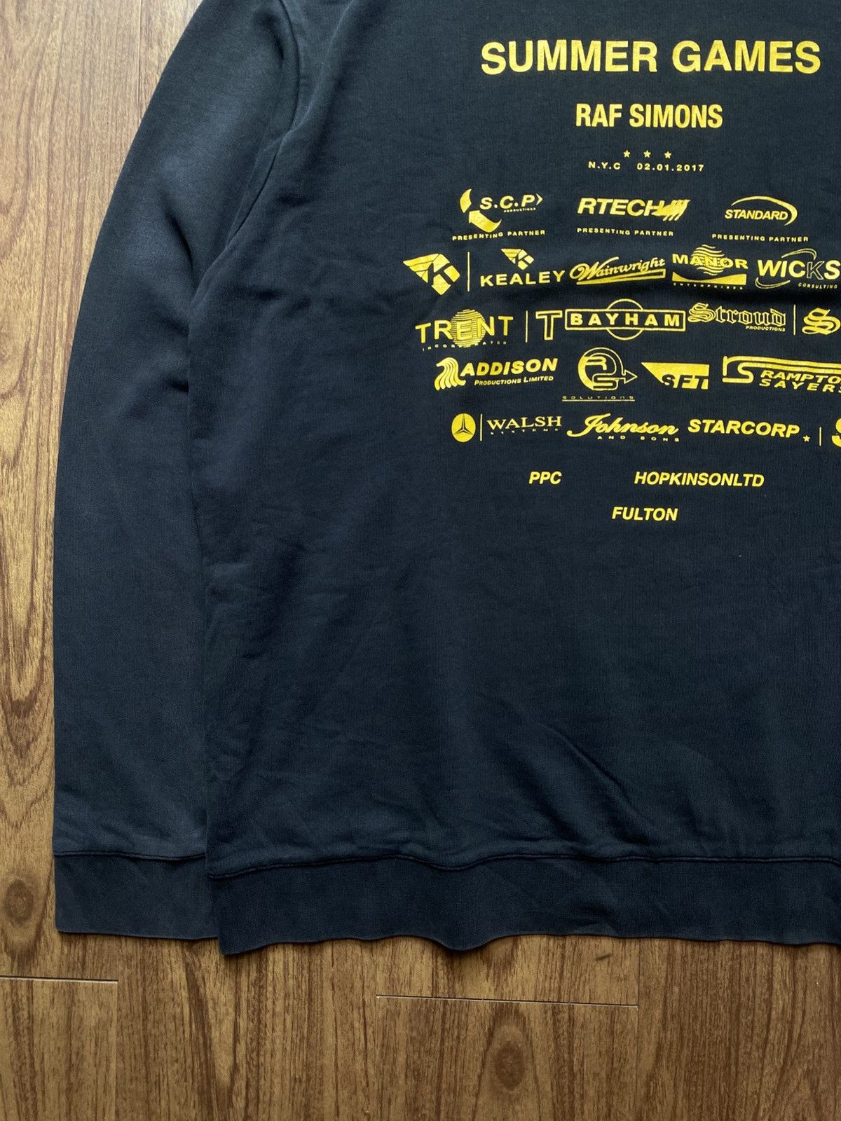 Raf Simons FW17 Raf Simons Summer Games Oversized Crewneck Size US M / EU 48-50 / 2 - 5 Thumbnail