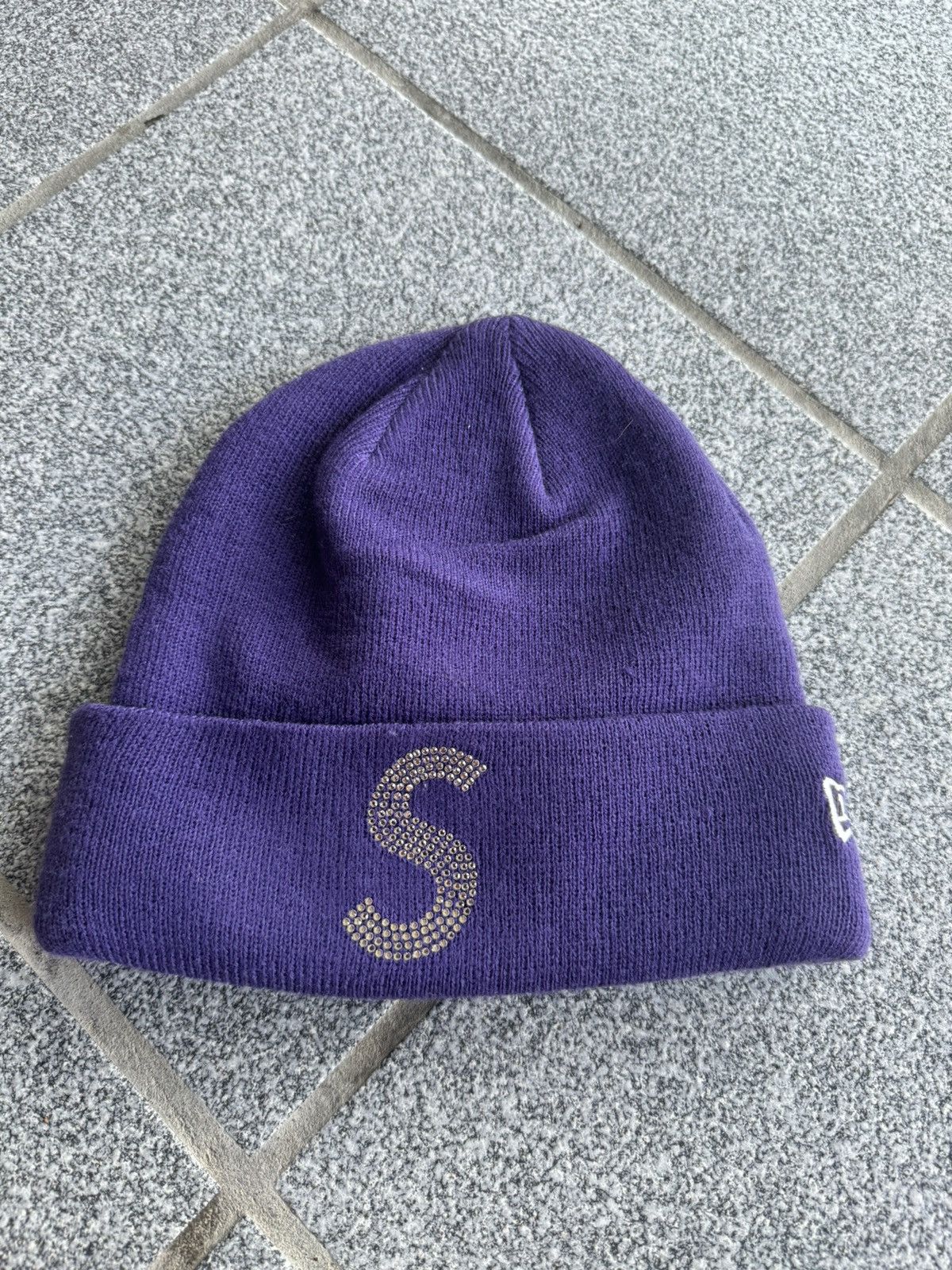 Supreme Supreme Swarovski Beanie (Purple) | Grailed