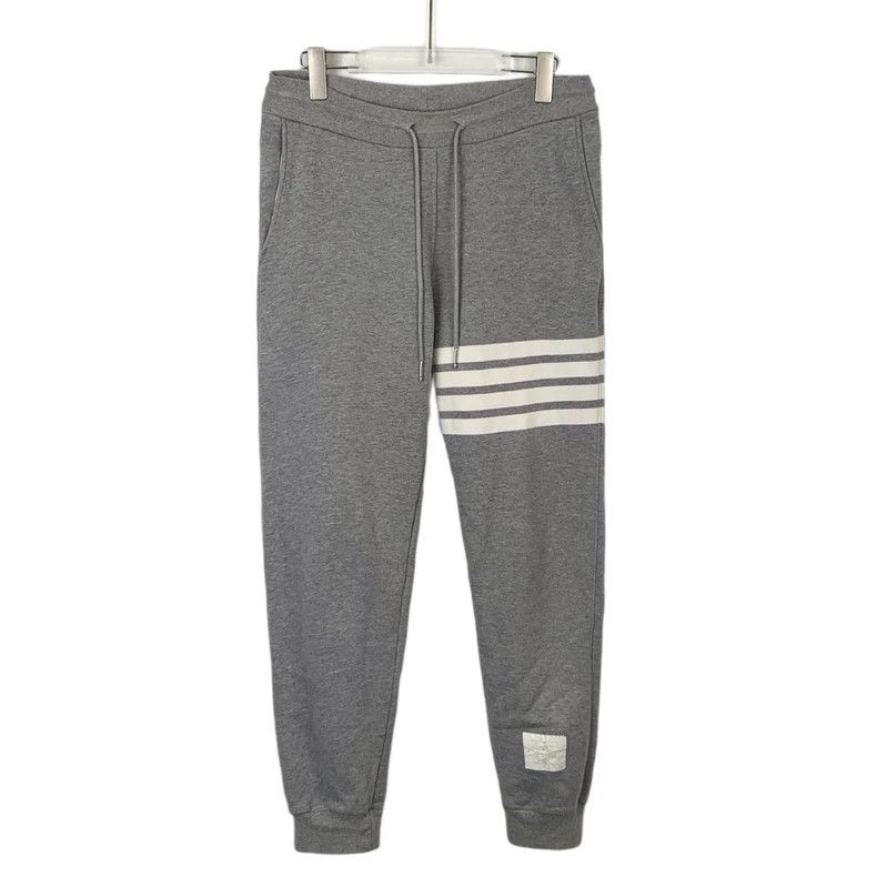 Thom Browne Thom Browne Size 1 Classic four-bar elastic waistband casu Size US 30 / EU 46 - 1 Thumbnail