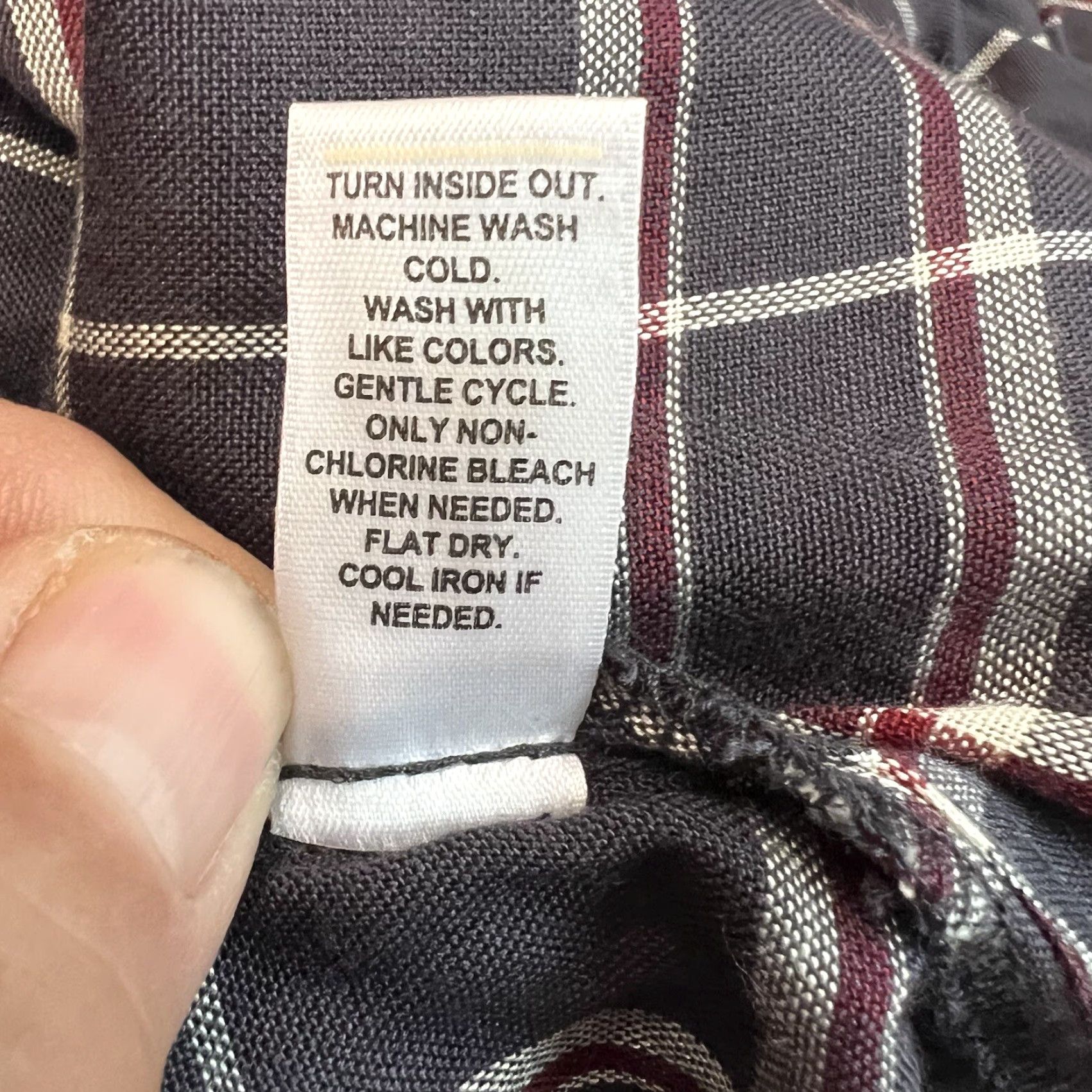 Vintage Cato Button-Up Top SZ 26/28W Gray Plaid Long Sleeve Cold Shoulder Size 4XL / US 24-26 - 7 Thumbnail