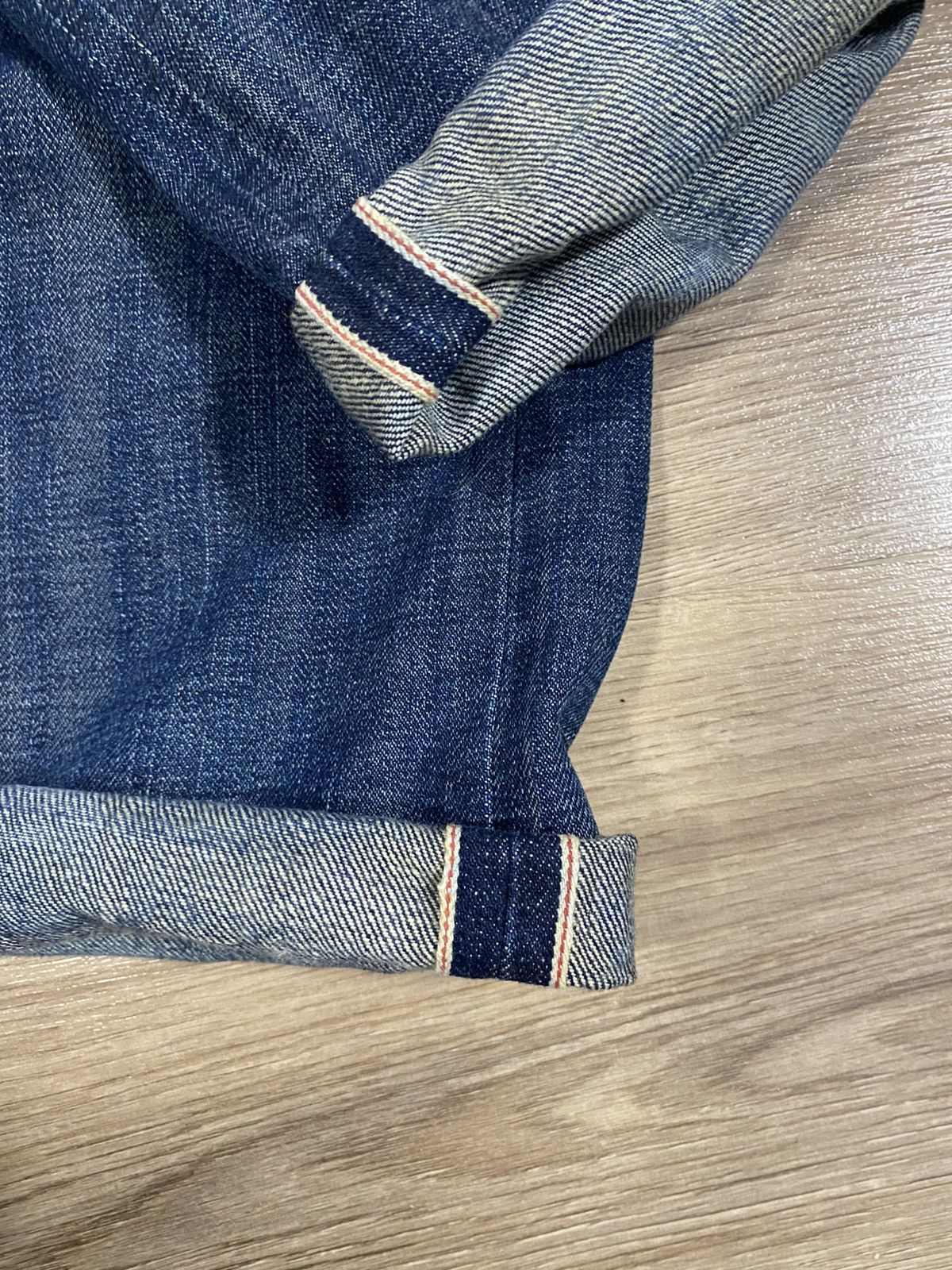 Natural Selection Natural Selection Selvage Denim Faded Jeans W34 L32 Size US 34 / EU 50 - 4 Thumbnail