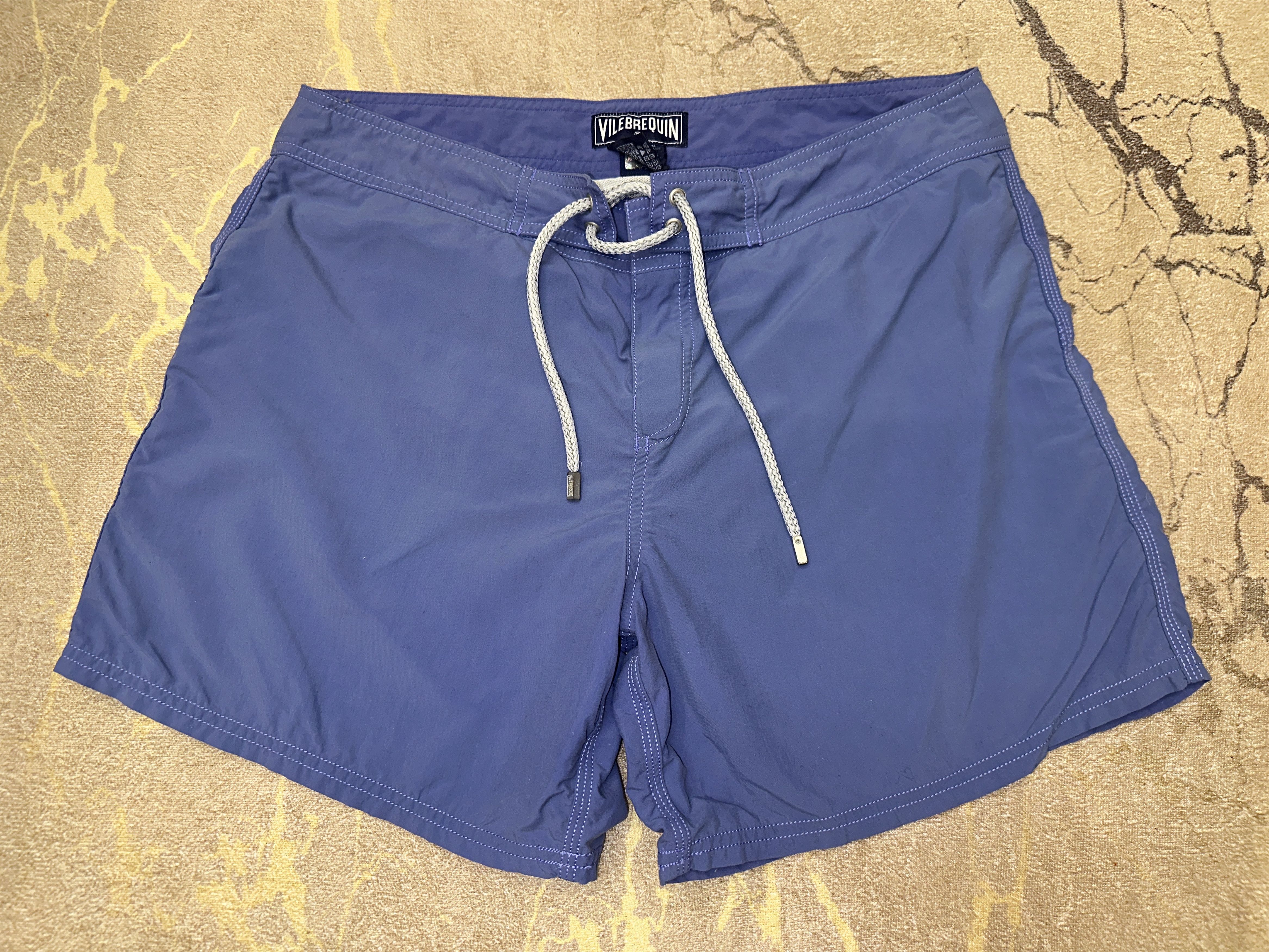 Vilebrequin Vilebrequin Solid Beach Board Shorts Trunks Bath Suit Size L Size US 36 / EU 52 - 1 Thumbnail