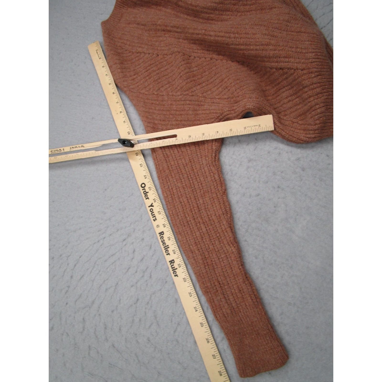 Vintage VINTAGE None 360 Cashmere Sweater Women Small Crew Neck Knit Pullover All Seasons Solid Brown Size S / US 4 / IT 40 - 7 Thumbnail