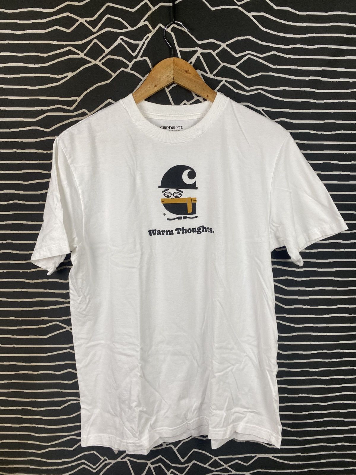 Carhartt Wip Carhartt WIP "Warm Thoughts" Mascot Logo Tee - White Size US M / EU 48-50 / 2 - 1 Thumbnail