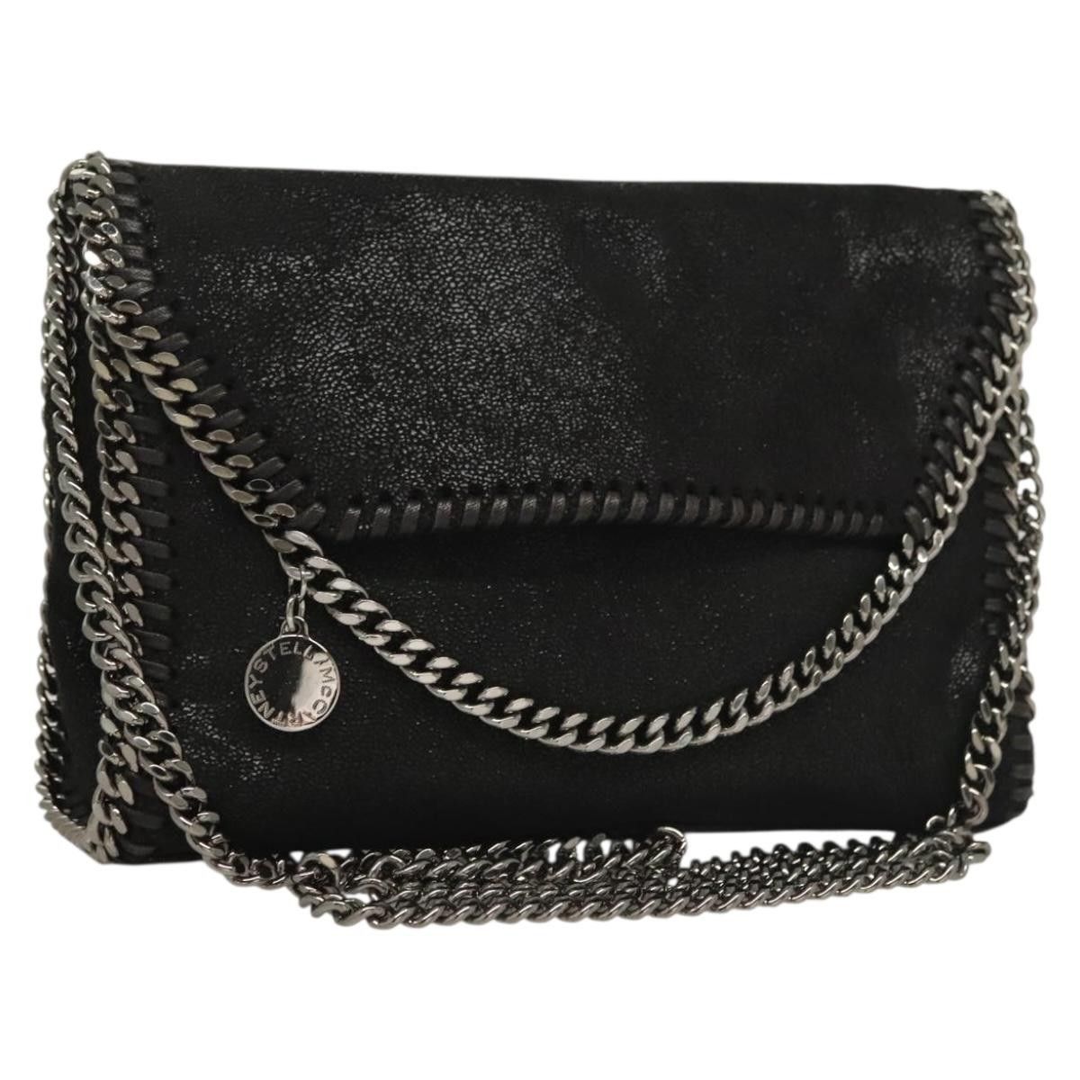 Stella McCartney Stella McCartney Falabella Fold Over Flap Crossbody Bag Suede Size ONE SIZE - 1 Thumbnail