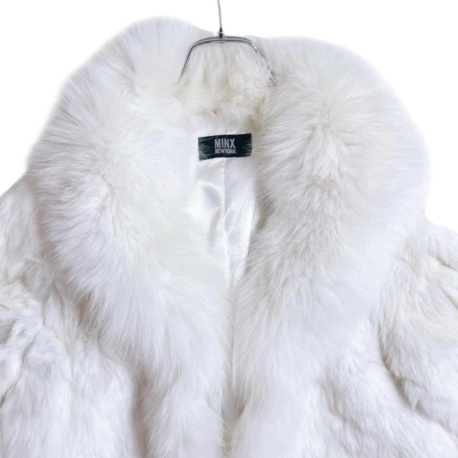 Other Real rabbit and fox fur whimsy core short jacket coat Size XS / US 0-2 / IT 36-38 - 3 Thumbnail