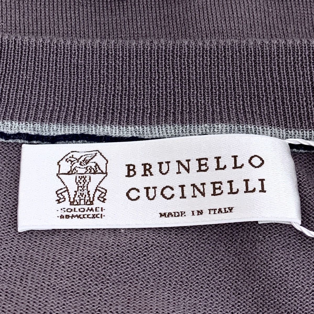 Brunello Cucinelli Brunello Cucinelli Long Sleeve Knit Sweater K26WX Size US L / EU 52-54 / 3 - 5 Thumbnail