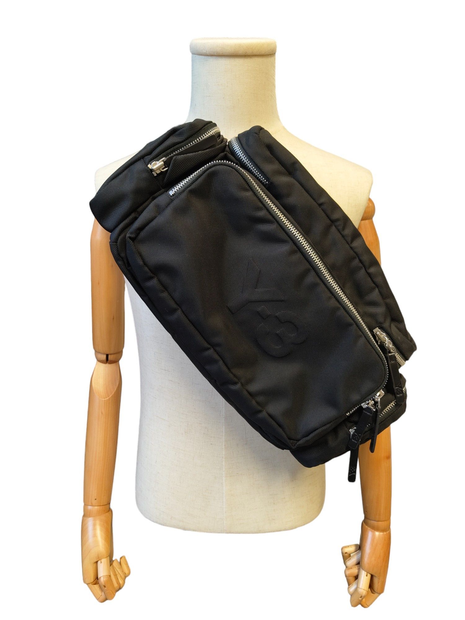 Y-3 Y-3 Adidas Black Soft Crossbody Multi-Purpose 4-Pockets Bag Size ONE SIZE - 3 Thumbnail