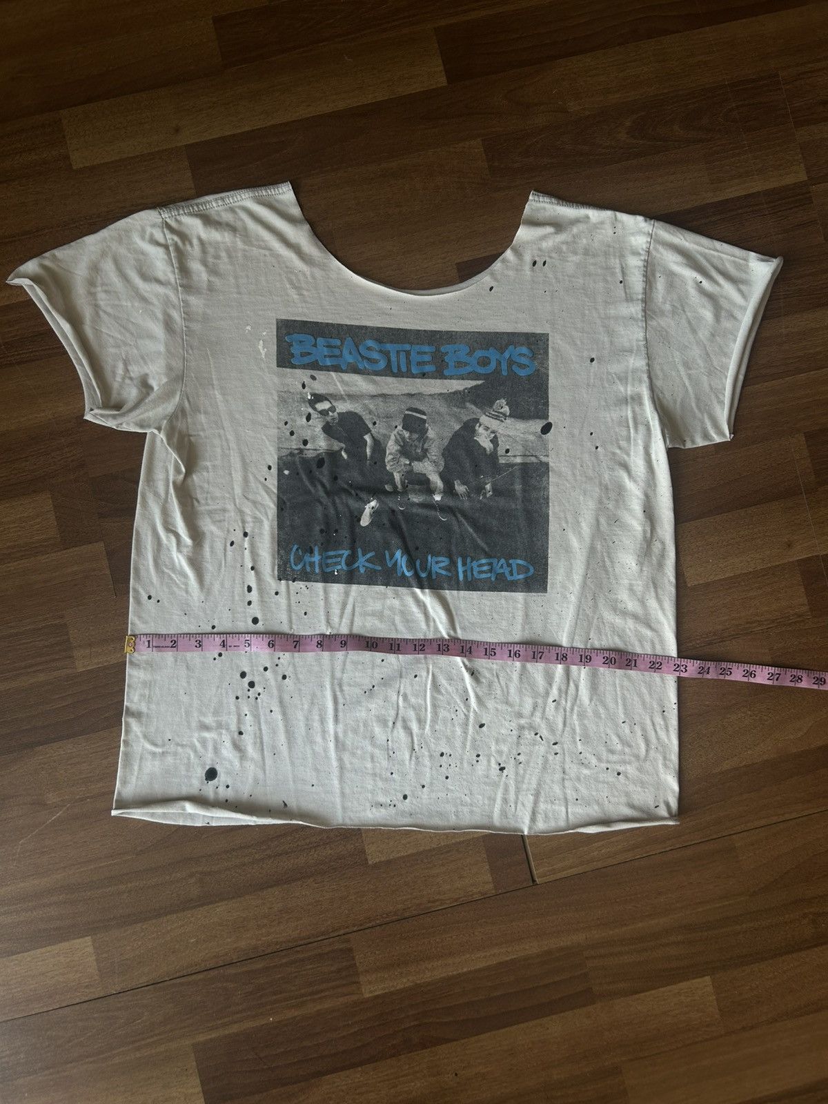 Band Tees Vintage Thrashed Beastie Boys Cut Off Shirt Size US L / EU 52-54 / 3 - 5 Thumbnail