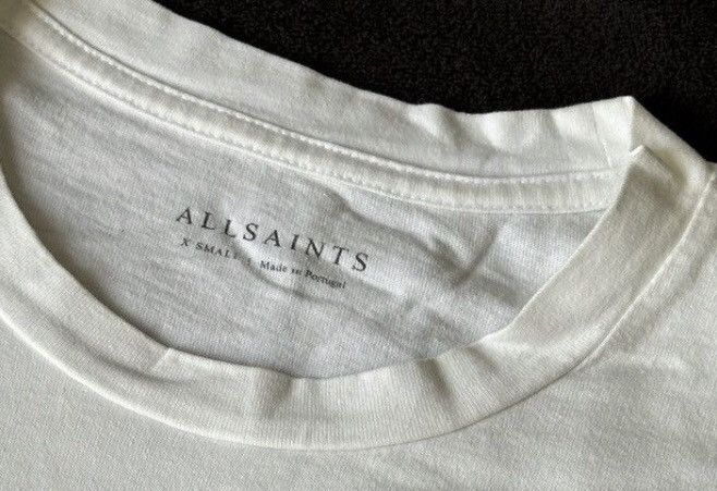 Allsaints × Vintage Vintage Y2K Allsaints Tee Logo Luxury Size US S / EU 44-46 / 1 - 7 Thumbnail